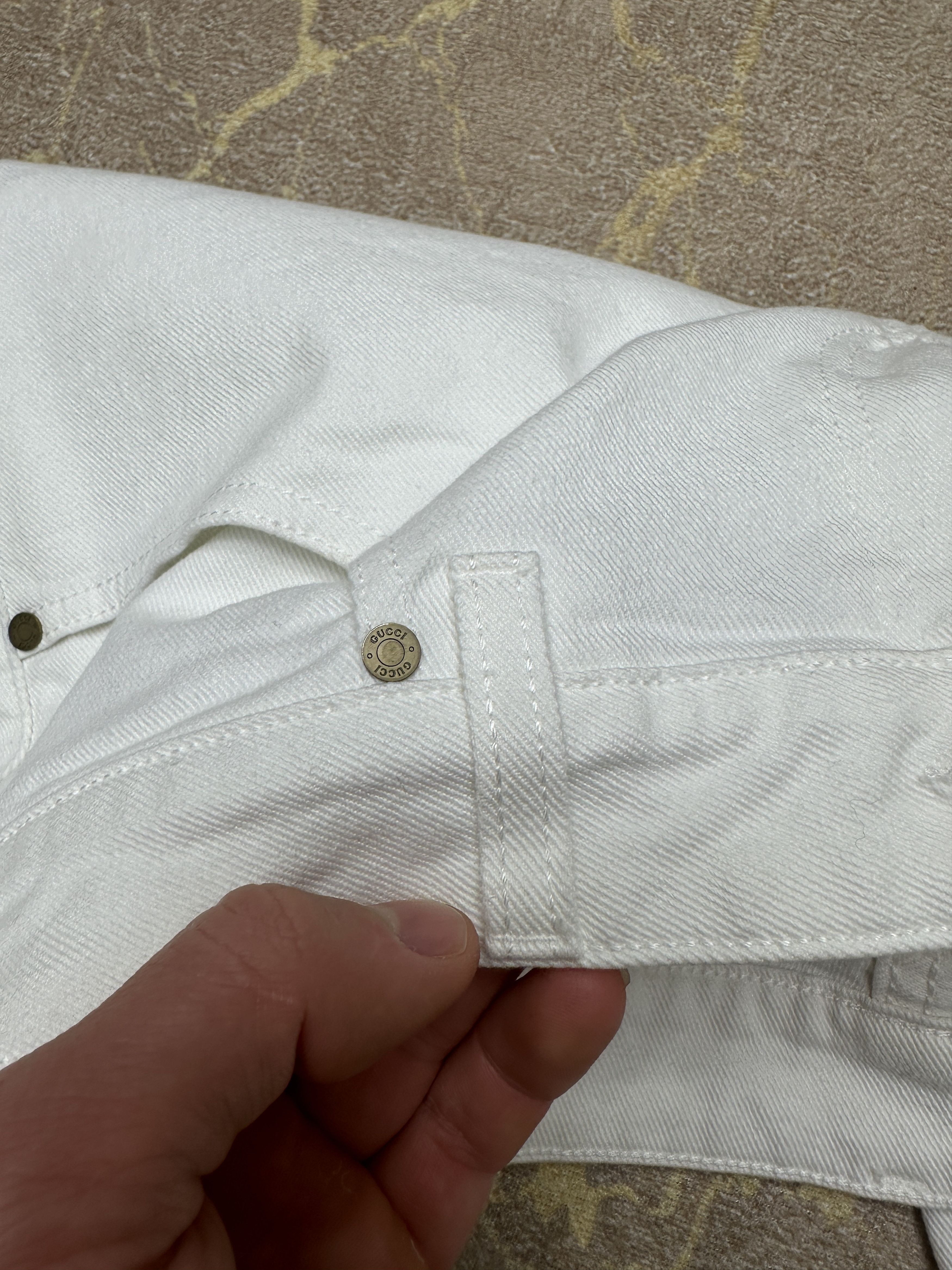 Gucci Luxury Gucci Denim Short Pants Bermudas Size 44 IT 31 32 in Size US 28 / EU 44 - 10 Thumbnail
