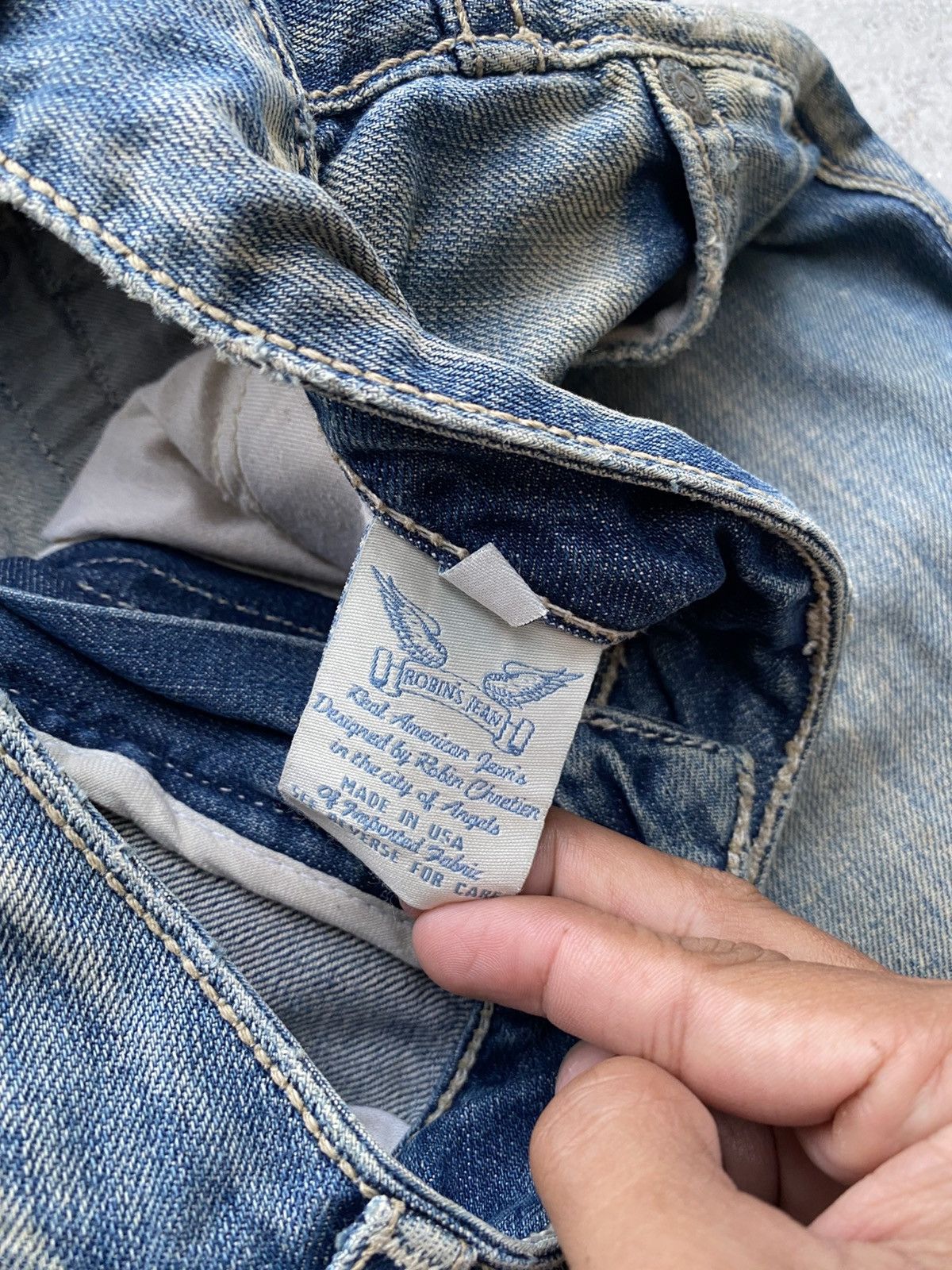 Robins Jeans ROBINS JEAN COMPARED TO WHO SKULL STUDDED JEANS Size US 29 - 13 Thumbnail