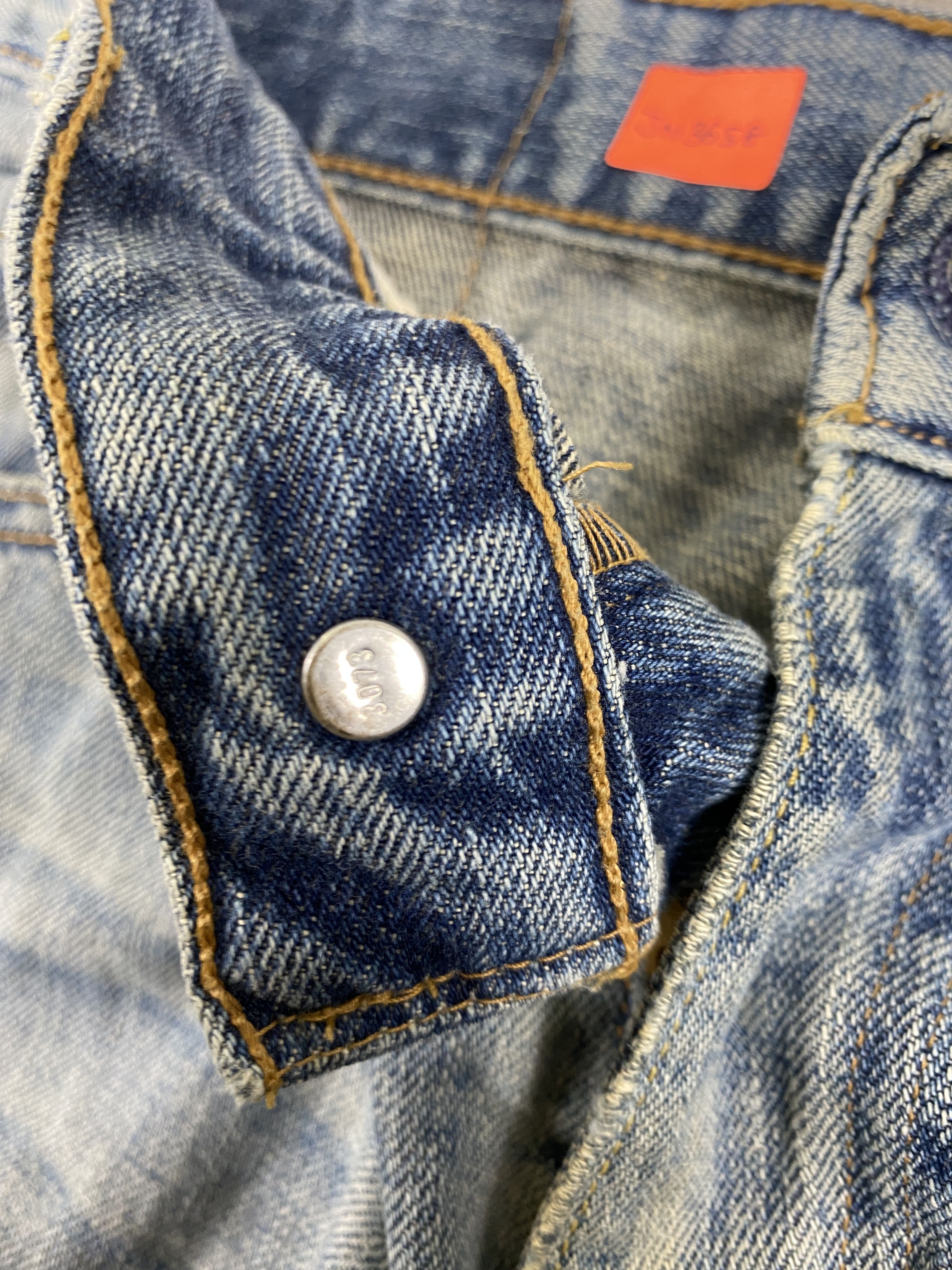 Levi's Distressed Vintage Levi's 533 Jeans 32x29.5 Denim - JN3658 Size US 32 / EU 48 - 6 Thumbnail
