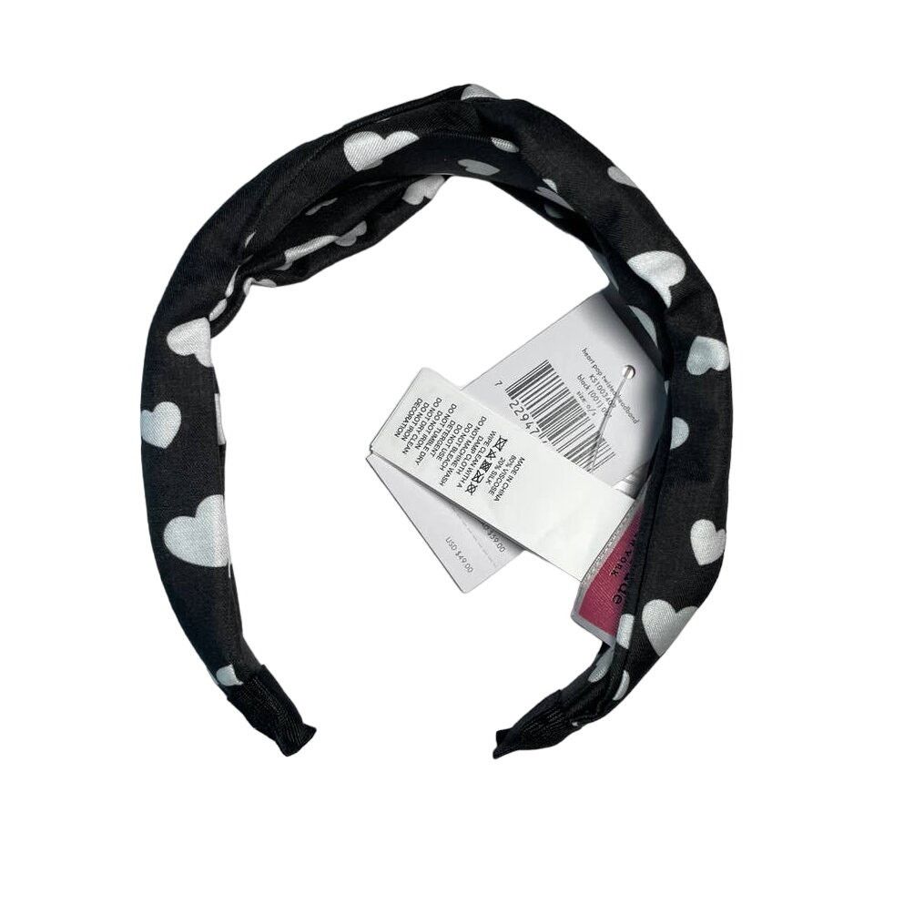 Kate Spade Kate Spade Love Hearts Twisted Headband Black Multi Size ONE SIZE - 5 Thumbnail