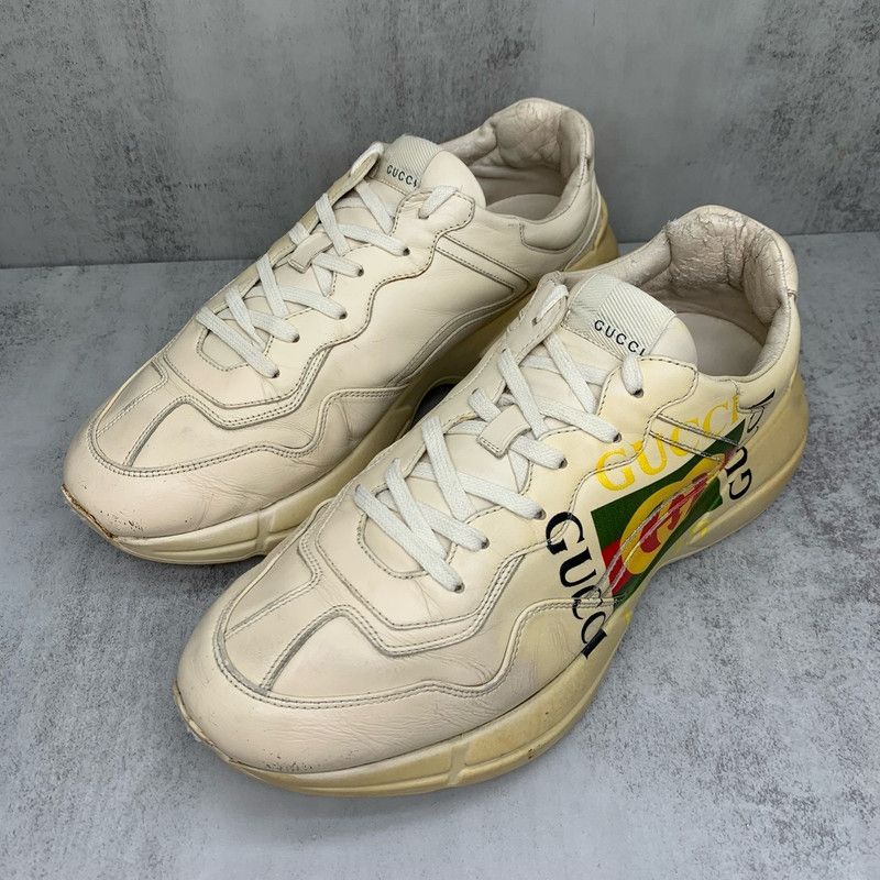 Gucci Gucci Rhyton Logo Classic Dad Sneakers Size US 9.5 / EU 42-43 - 1 Thumbnail