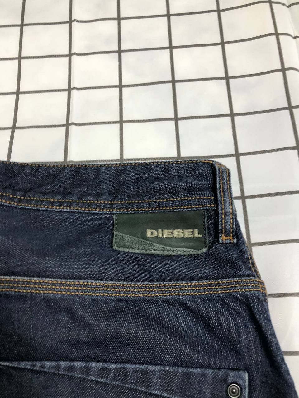 Diesel DIESEL jeans straight leg denim made in Italy men Size US 34 / EU 50 - 16 Thumbnail