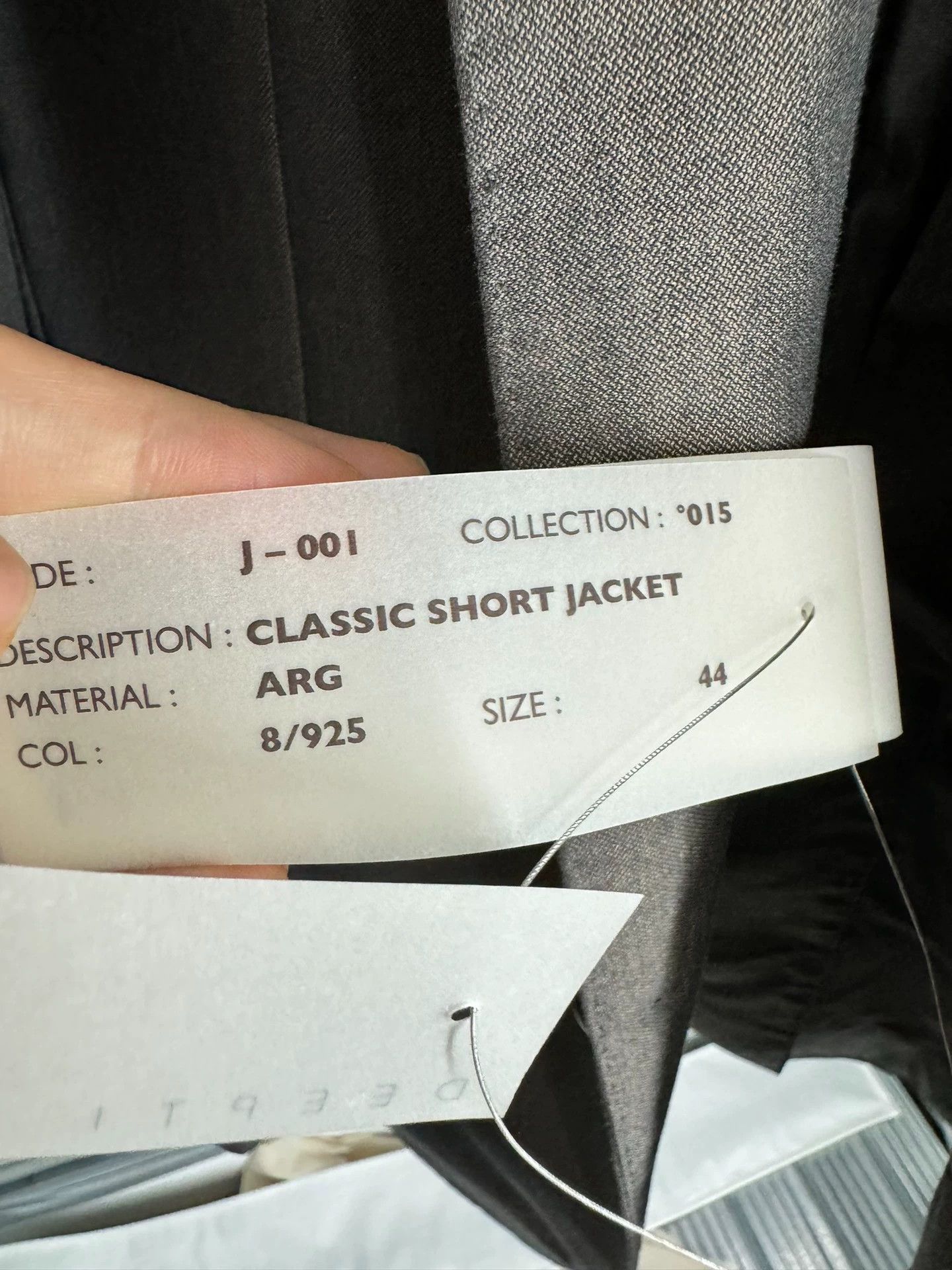 Deepti Deepti 925 Silver Suit 44 New Size 44R - 7 Thumbnail