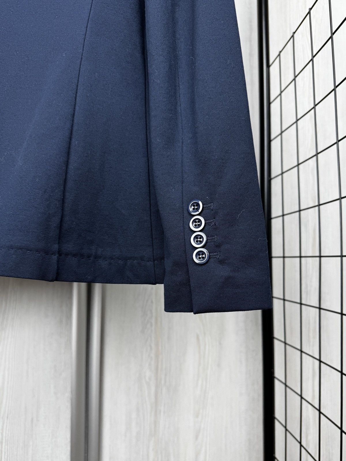 Circolo 1901 Circolo 1901 Premium basic cotton navy blue 2 buttons blazer Size M / US 6-8 / IT 42-44 - 8 Thumbnail
