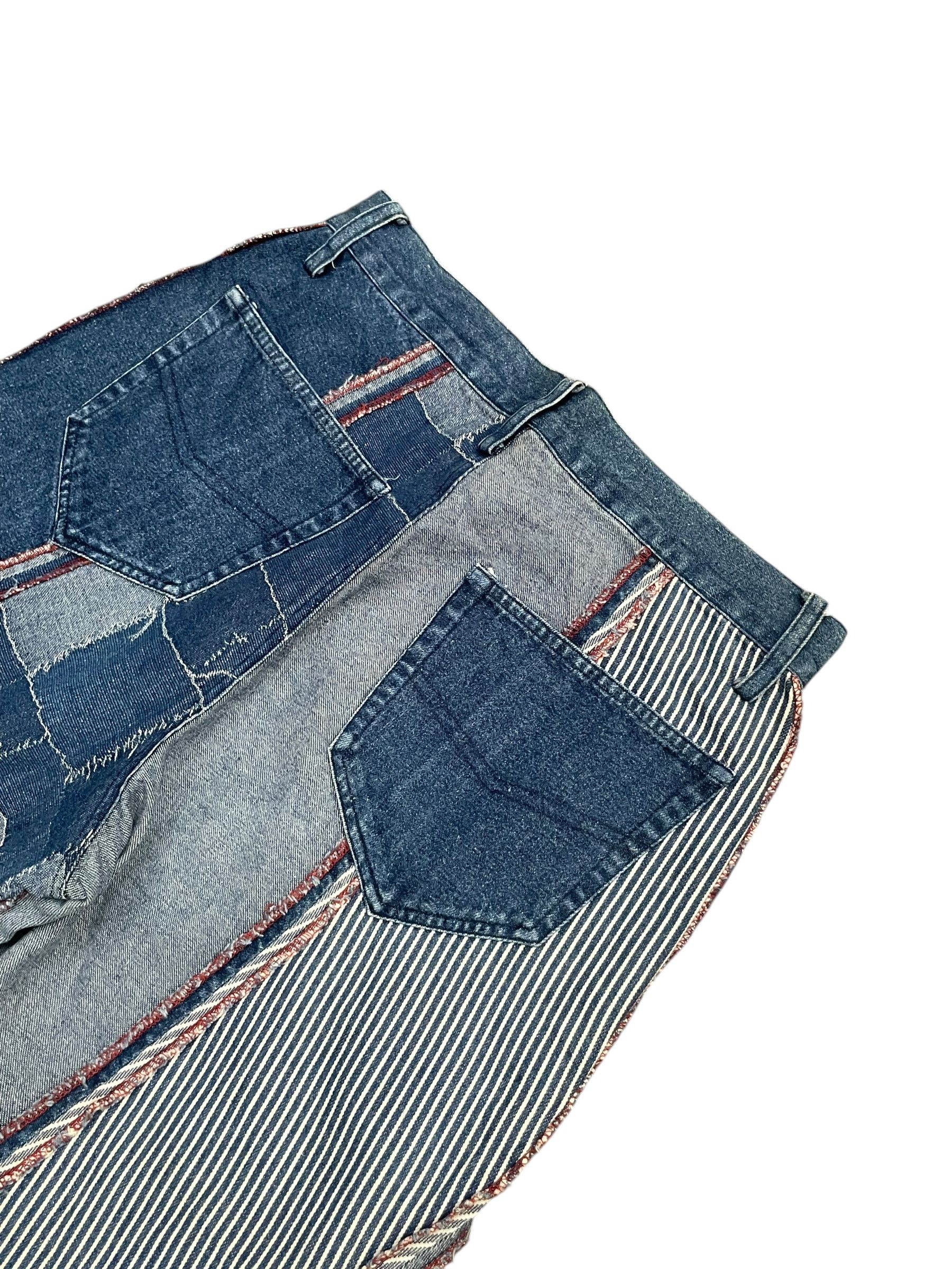 Japanese Brand Vintage Flare Betty Blue Shinji Abe Custom Denim Size 29" - 6 Thumbnail