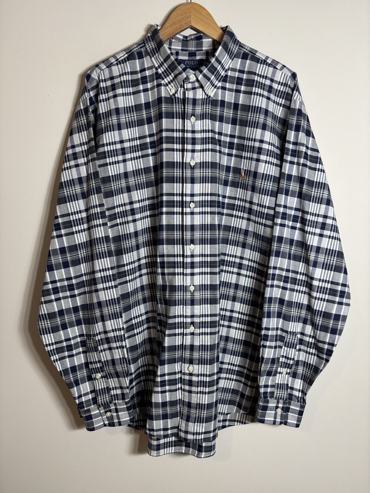 Polo Ralph Lauren Polo Ralph Lauren Button Down Shirt Plaid 2XLT Tall Size US XXL / EU 58 / 5 - 1 Thumbnail