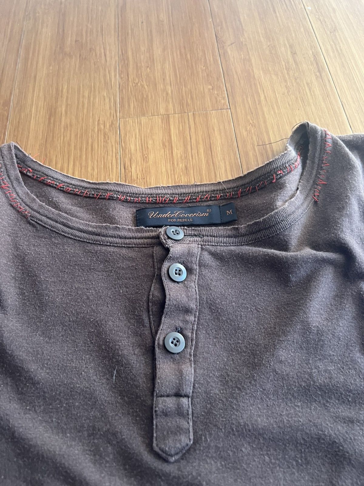 Jun Takahashi × Undercover SS03 Undercover Scab Button Up Layered Tee Size US M / EU 48-50 / 2 - 4 Thumbnail