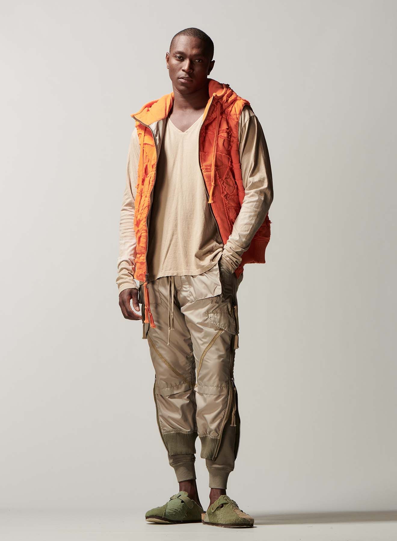 Greg Lauren $1500 Greg Lauren Orange Stitchwork Vest Size US L / EU 52-54 / 3 - 5 Thumbnail