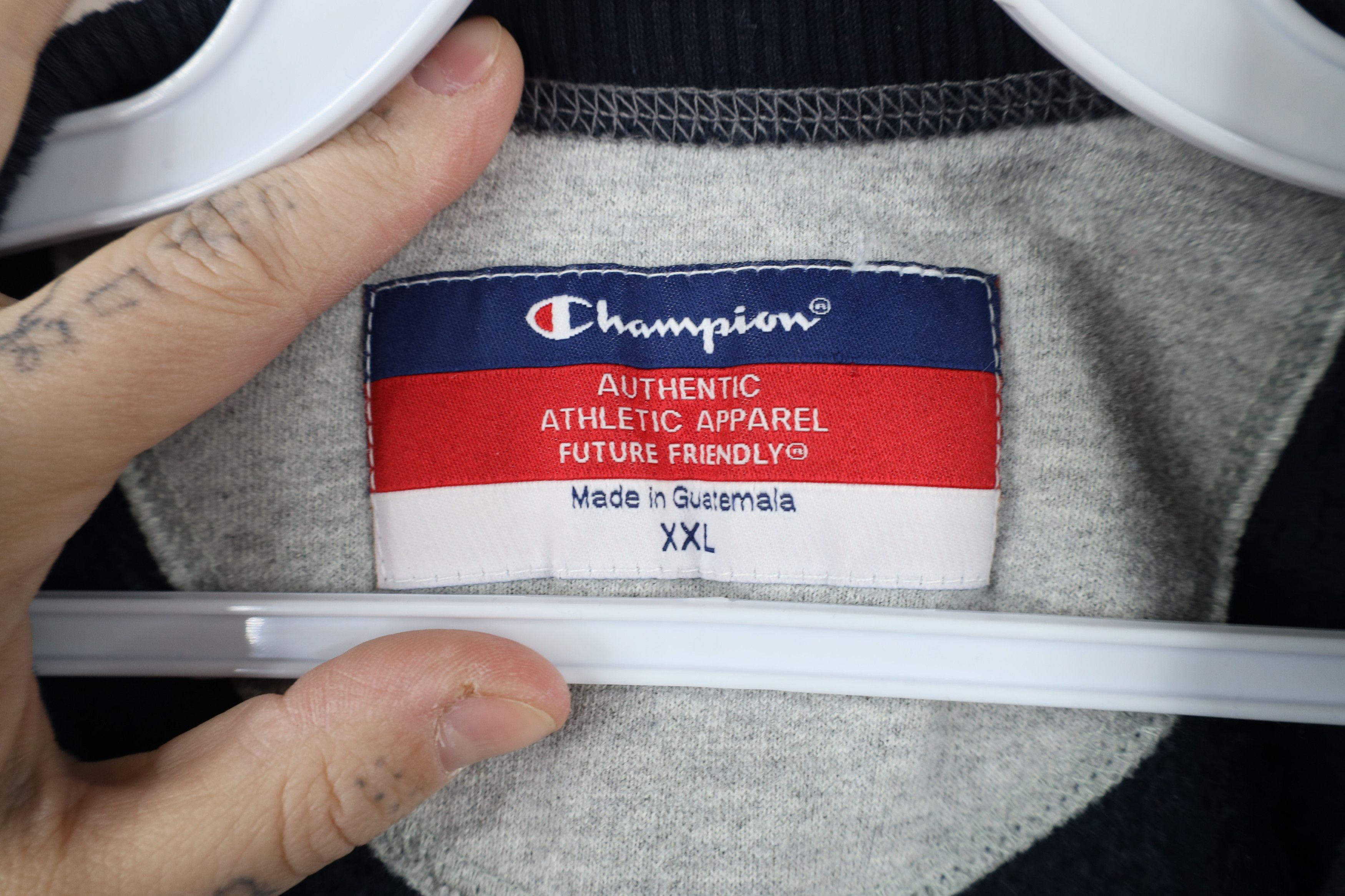 Champion × Vintage Vintage 90s Champion Heavyweight University of Sweatshirt Size US XXL / EU 58 / 5 - 8 Thumbnail