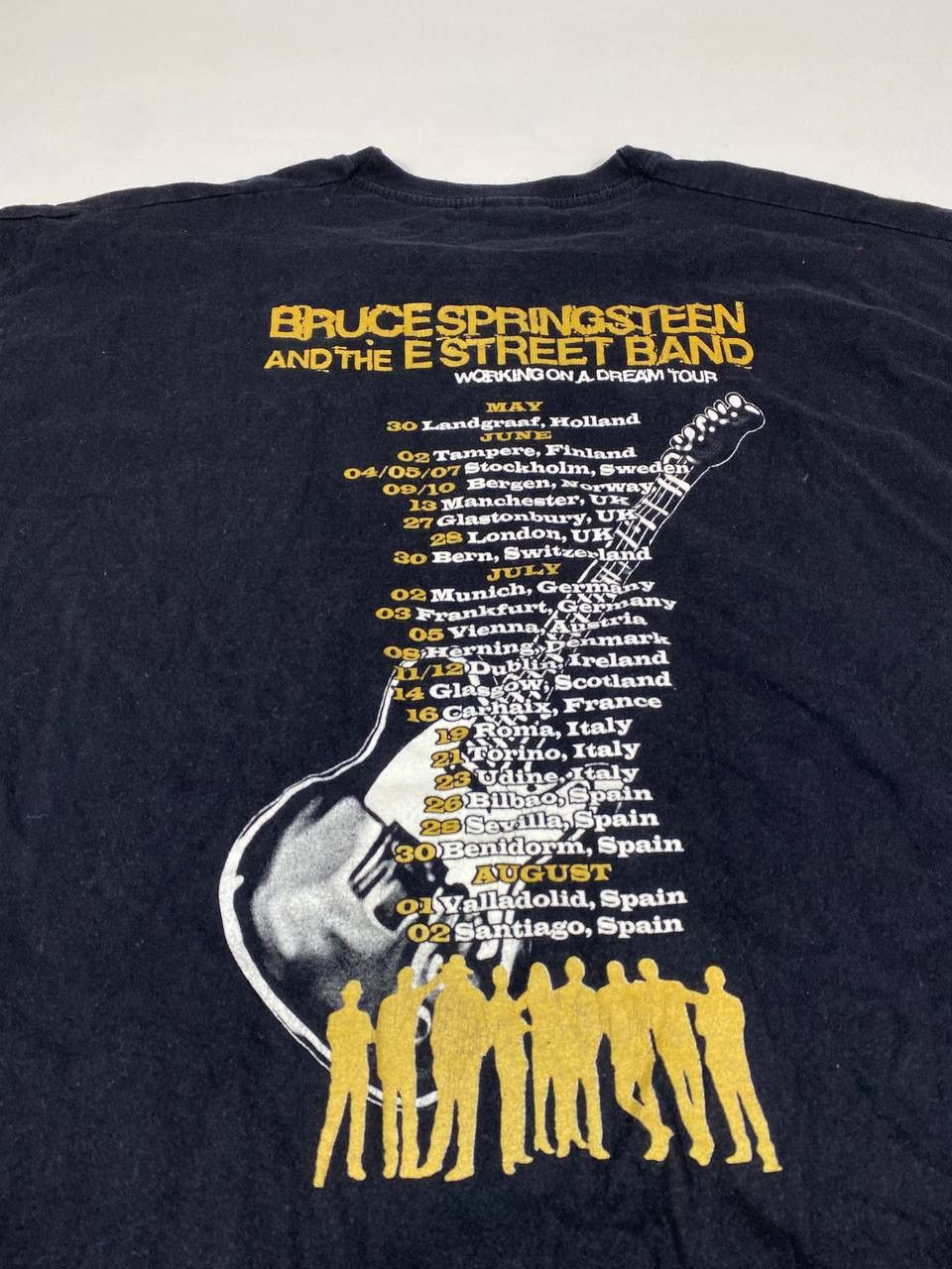 Band Tees Vintage Bruce Springsteen T Shirt Working On A Dream 2008 Size US XL / EU 56 / 4 - 4 Thumbnail