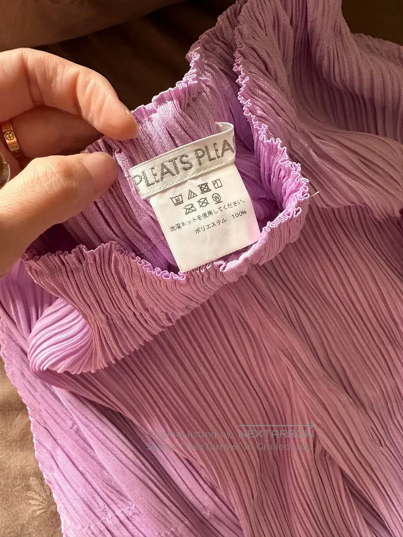 Issey Miyake Issey Miyake size:3 Pink Pants Size 31" - 3 Thumbnail