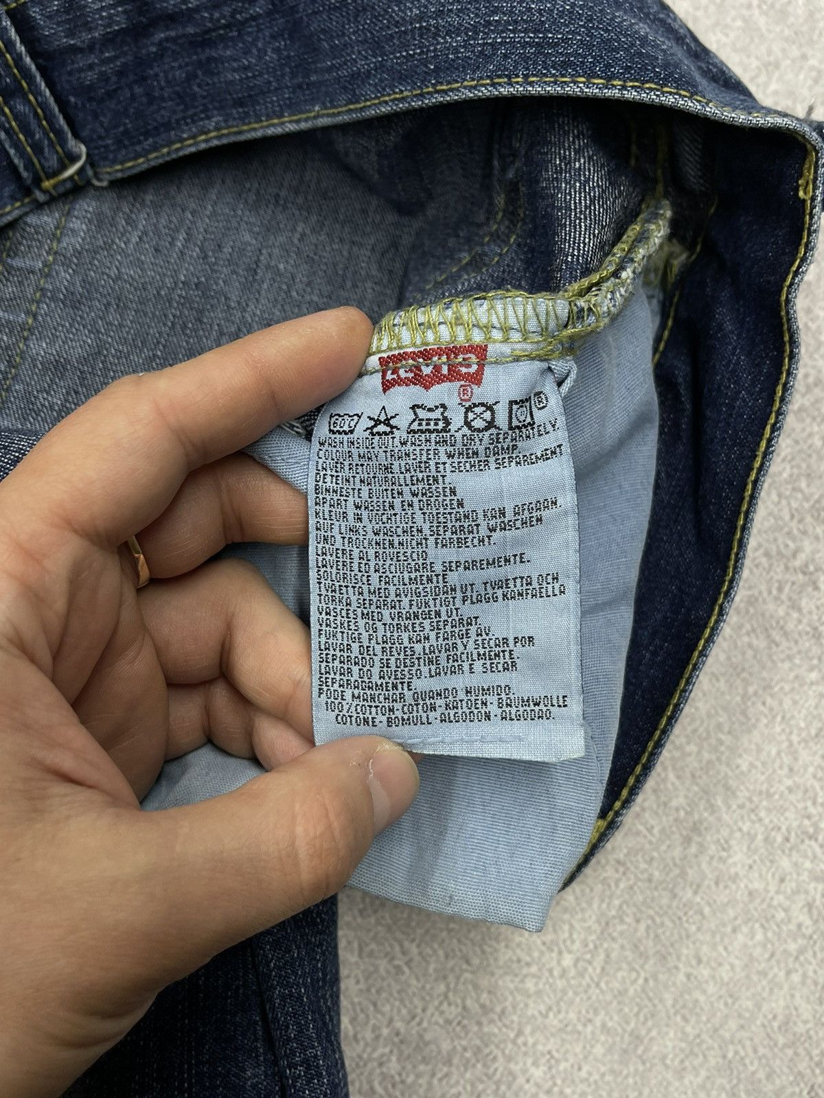 Levi's × Levi's Vintage Clothing × Vintage Vintage Levis 501 Denim Jeans Blue Made in USA Y2K Size US 32 / EU 48 - 12 Thumbnail
