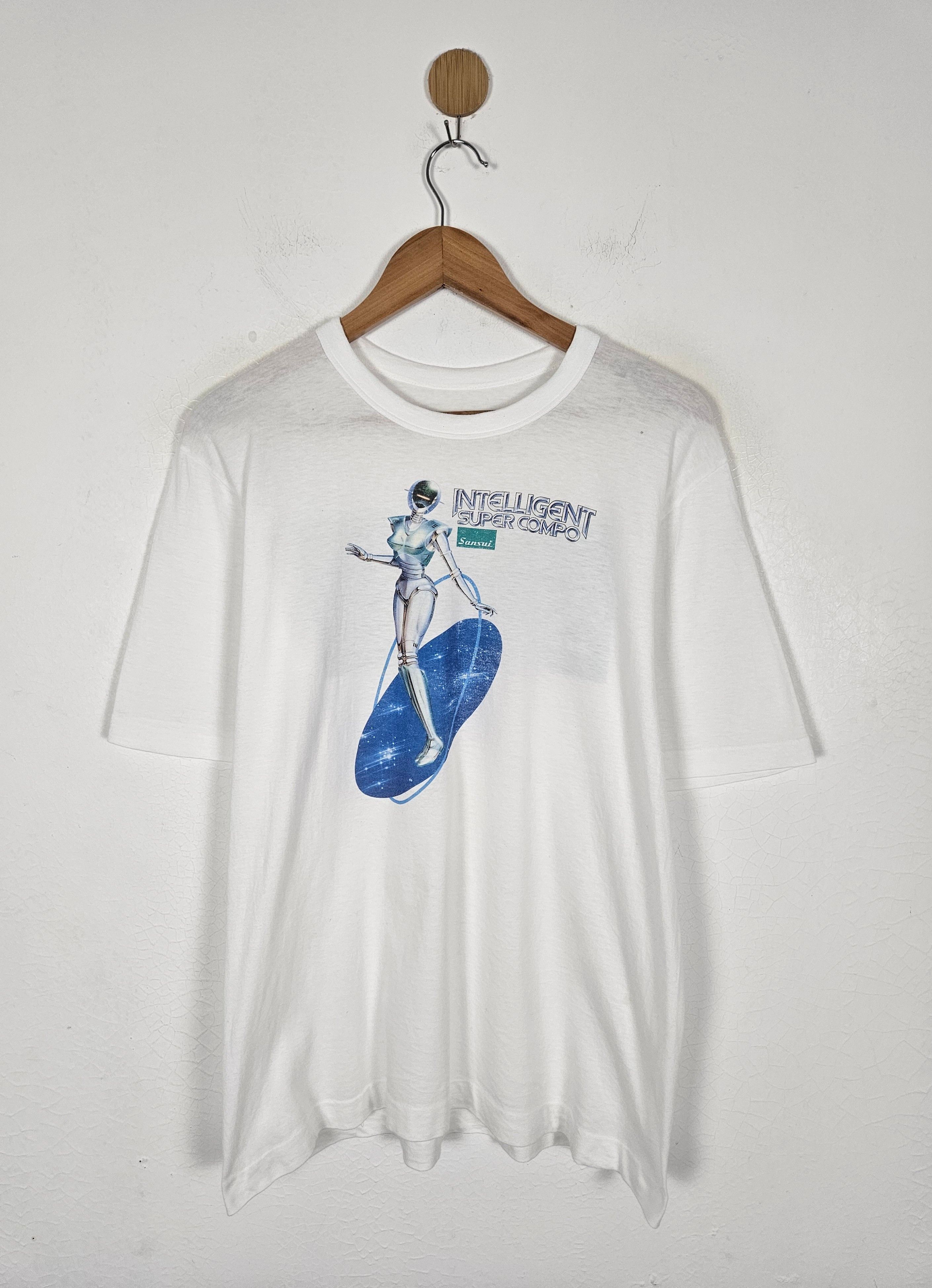 Club Sorayama × Xlarge Hajime Sorayama Joan of Arc white graphic