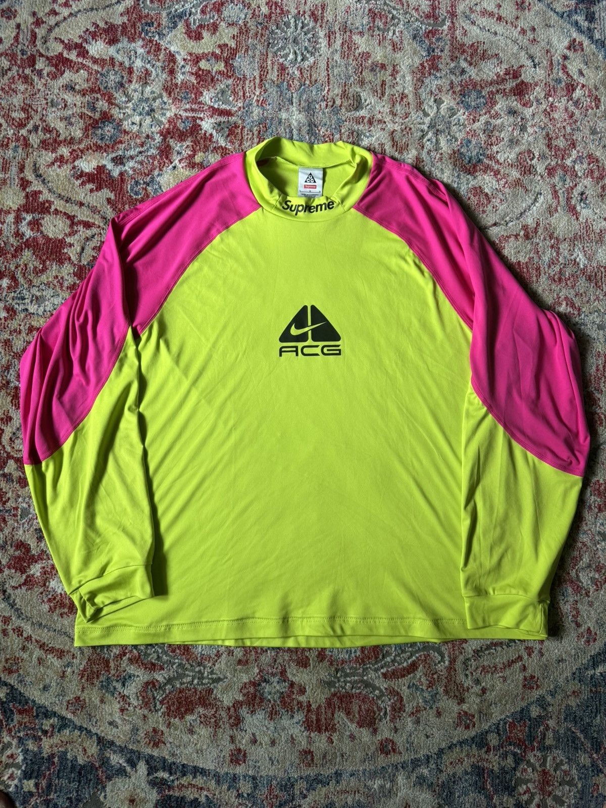 22FW Supreme Nike ACG Jersey Pale Green
