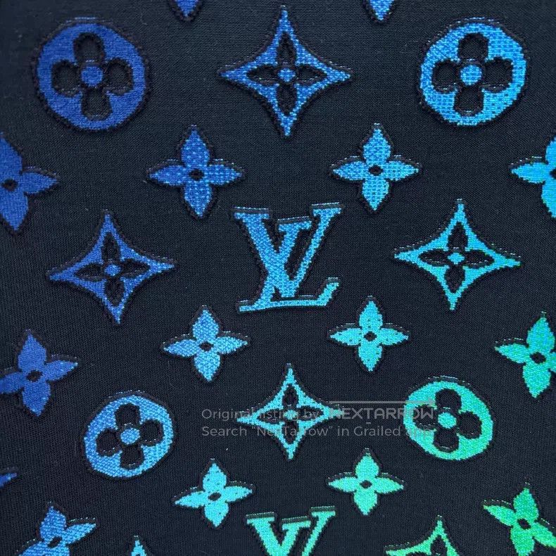 Louis Vuitton Louis Vuitton Flocked Old Flower Gradient Colorful Full Pr Size US M / EU 48-50 / 2 - 4 Thumbnail