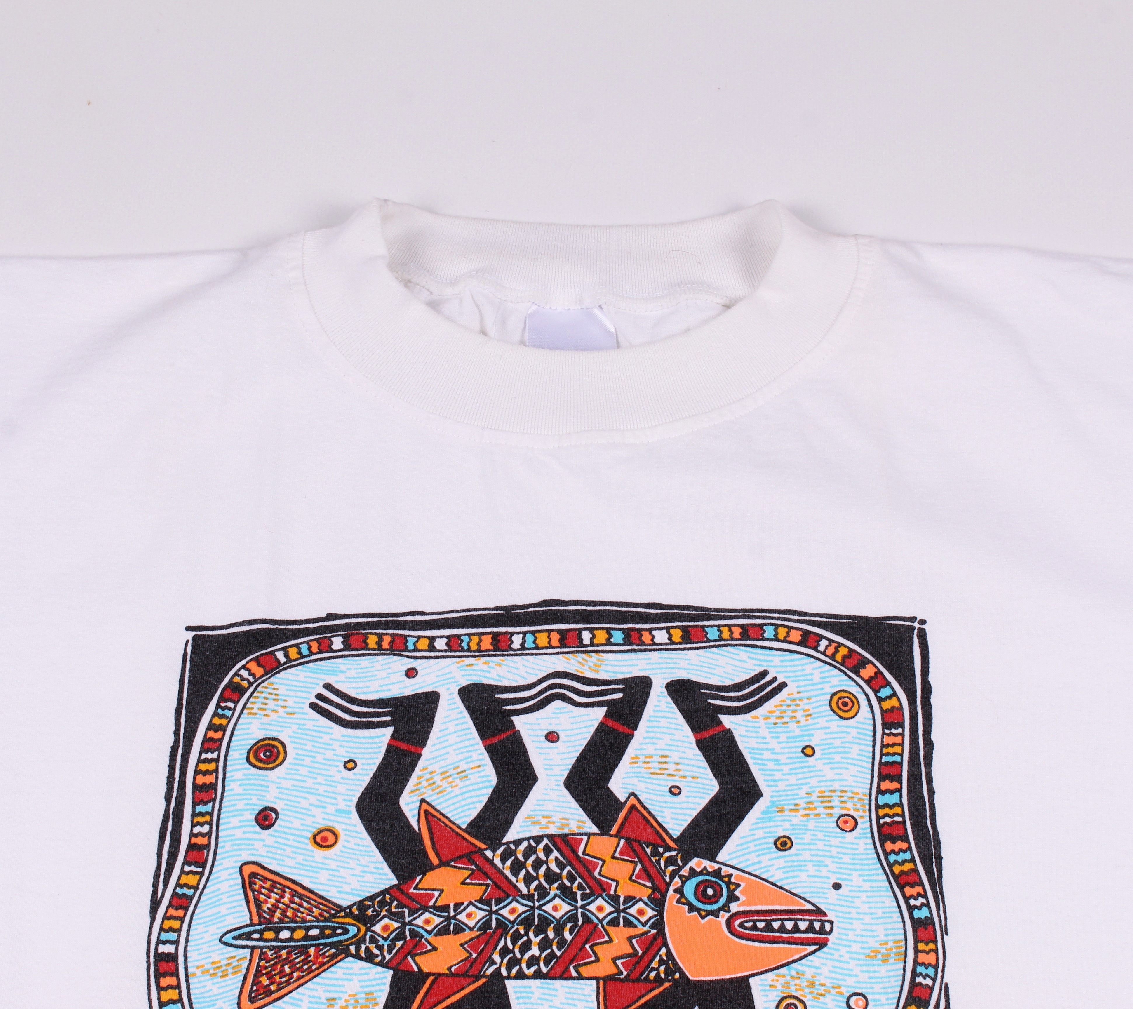 Vintage Vintage 90's Bali Printed T-shirt Size US XL / EU 56 / 4 - 2 Thumbnail