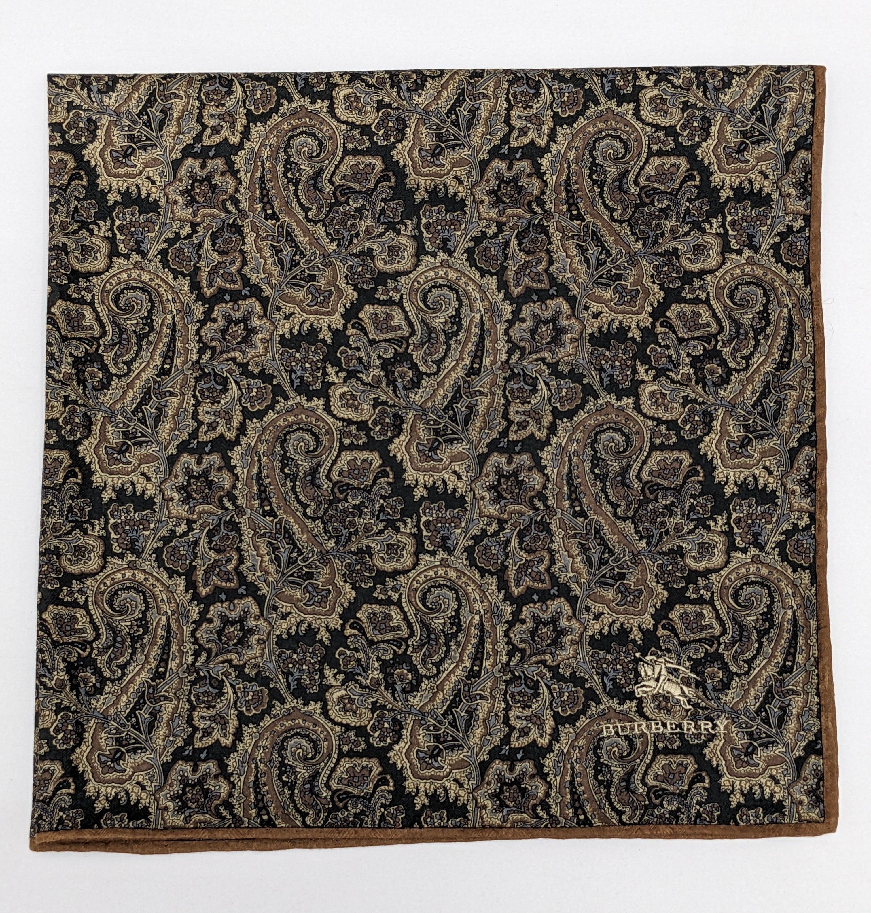 Burberry Prorsum Vintage BURBERRY Silk Paisley Handkerchief Size ONE SIZE - 1 Thumbnail