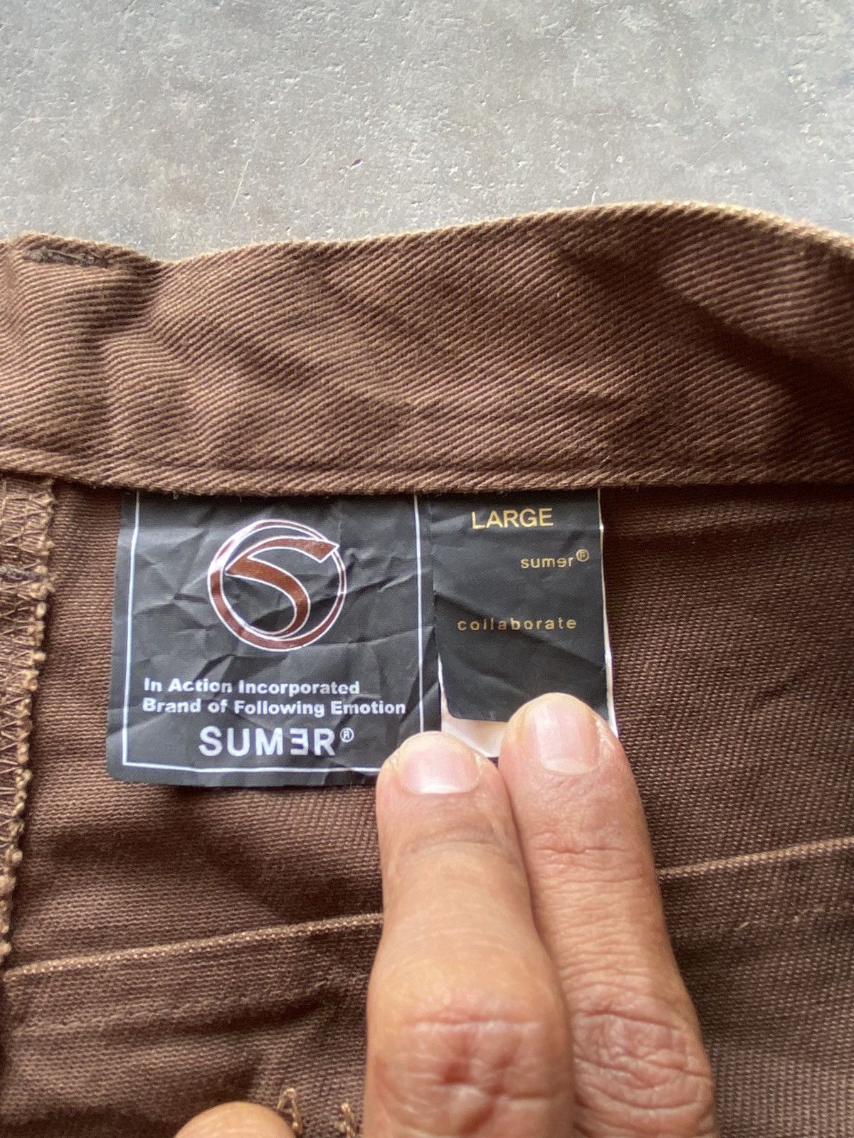 Japanese Brand × Vintage Japan Unknown x Sumer Reconstructed Pants Size US 35 - 5 Thumbnail