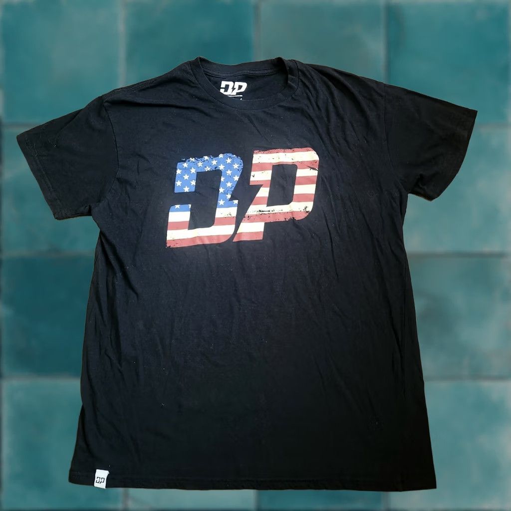 Diesel Diesel Power DP T Shirt XL Black Graphic USA Car Flag Tee Mens Regular Short Sleeve Vintage N/A Size US XL / EU 56 / 4 - 1 Thumbnail