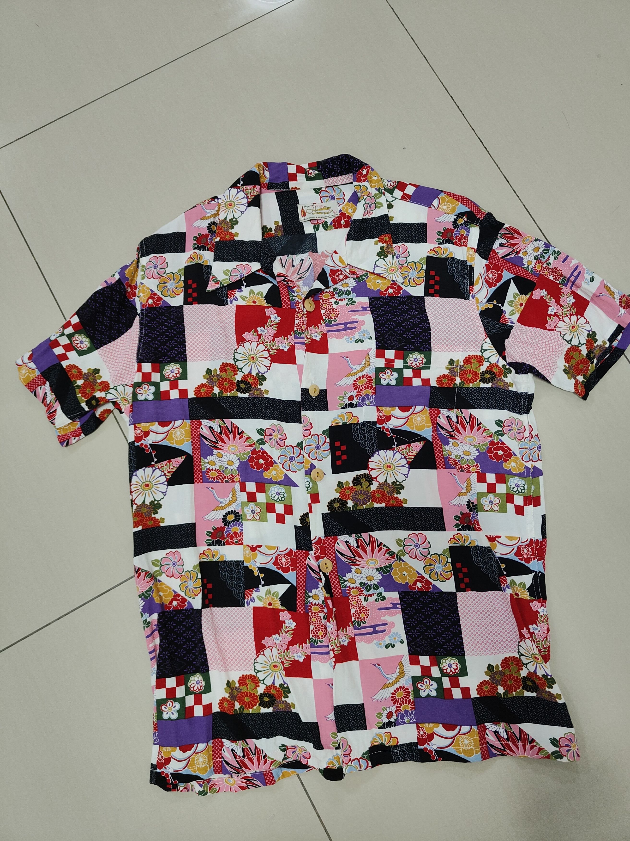 Japanese Brand Rayon Japan Hawaiian Shirt Size US L / EU 52-54 / 3 - 1 Thumbnail