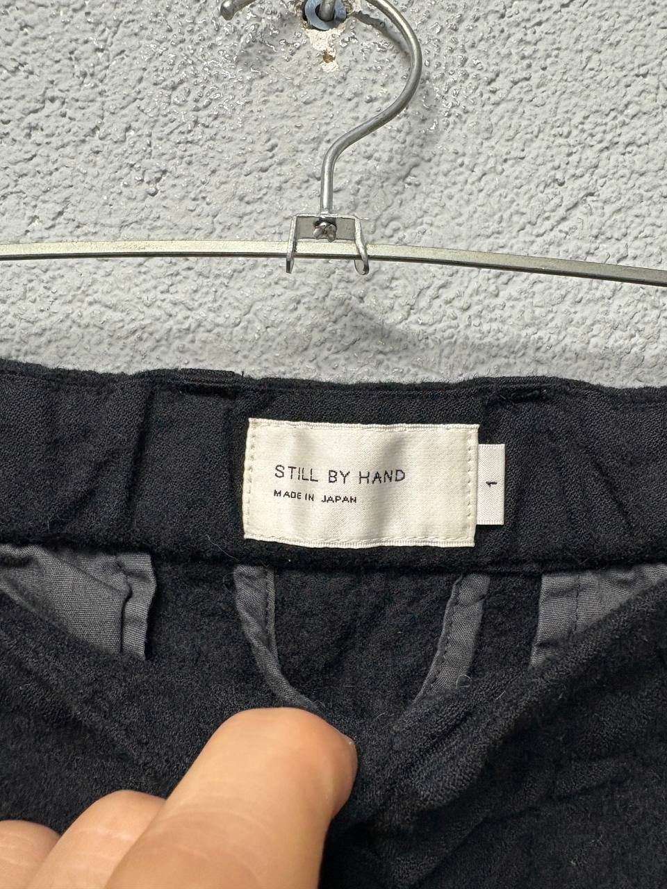 STILL BY HAND Still by hand mens wool pants size 1 / XS made in Japan Size US 28 / EU 44 - 5 Thumbnail