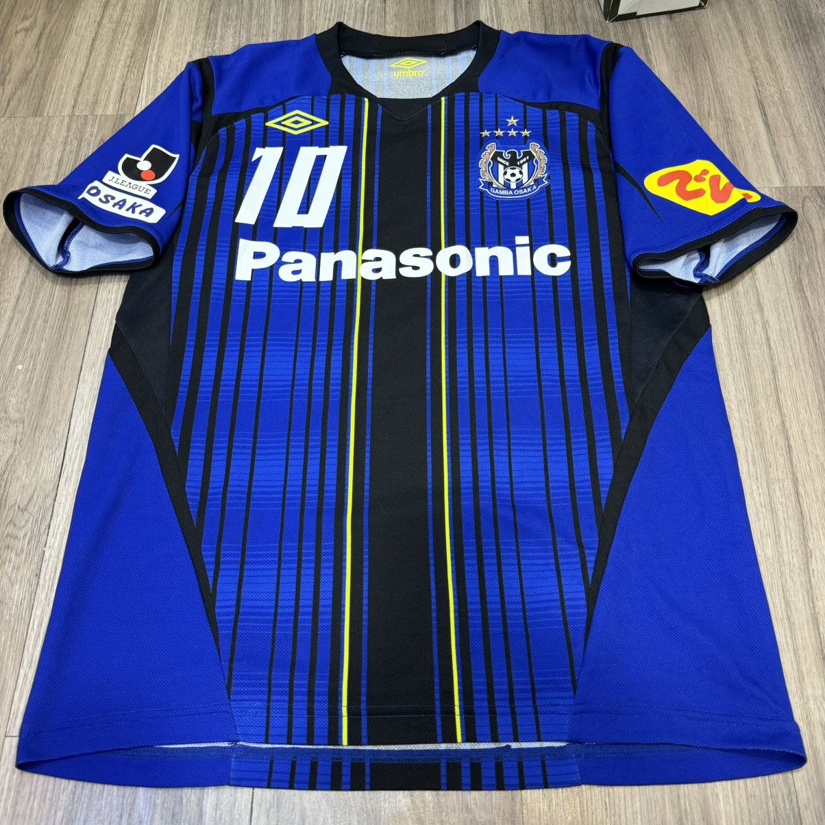 Japanese Brand × Umbro Osaka Gamba 2012 home shirt #10 Futagawa Size US M / EU 48-50 / 2 - 1 Thumbnail