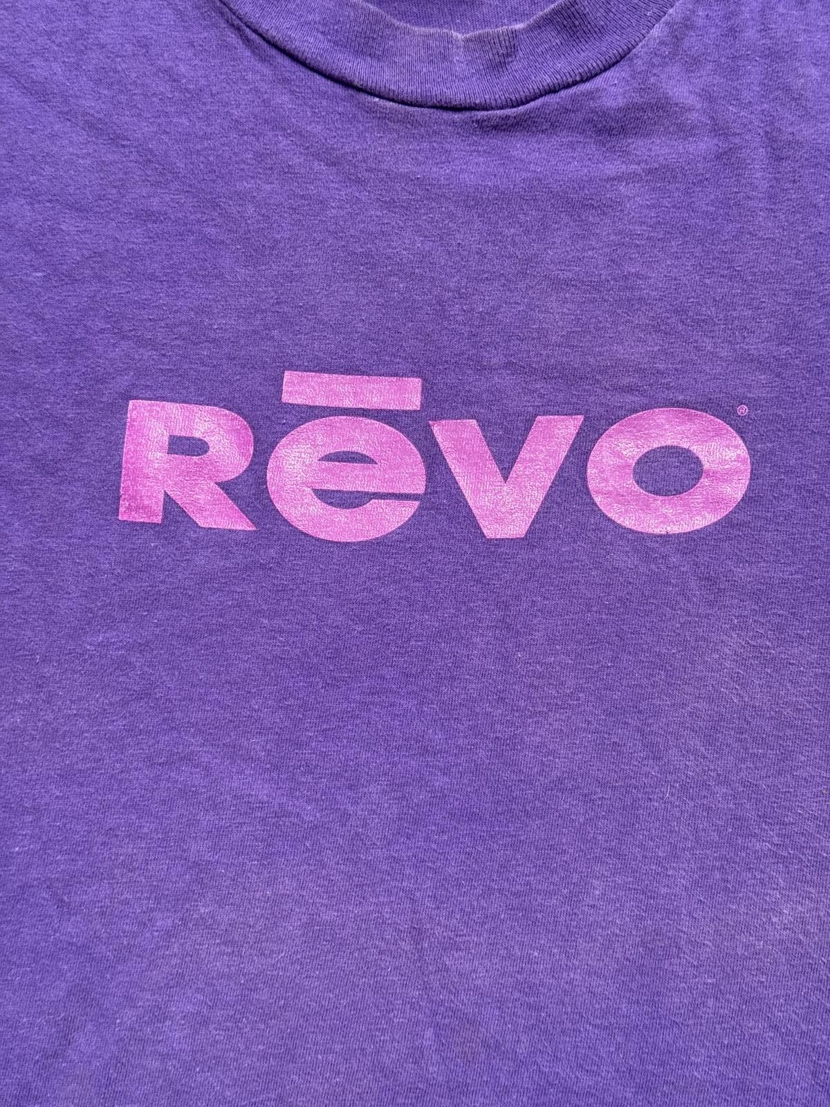 Designer Vintage Revo Sunglasses T-shirt Promo - Purple Fade Tee XL Size US XL / EU 56 / 4 - 4 Thumbnail