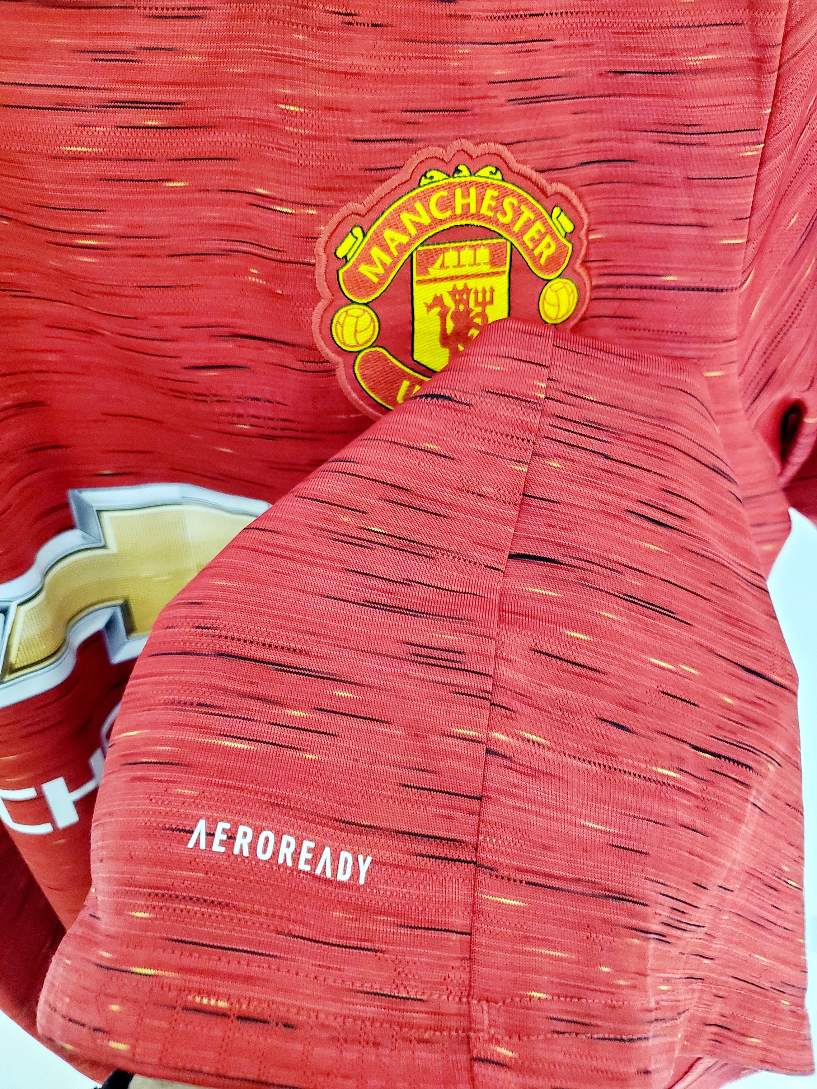 Adidas MANCHESTER UNITED 2020 2021 HOME SHIRT ADIDAS perfect condi Size US M / EU 48-50 / 2 - 4 Thumbnail