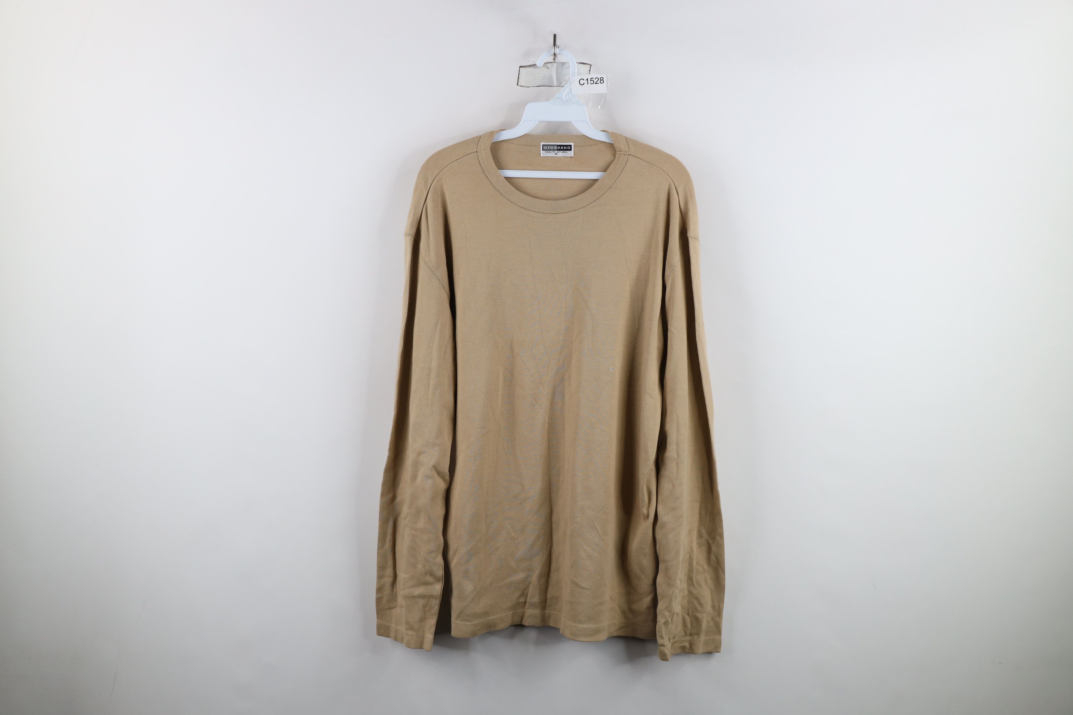 Vintage Deadstock Vintage 90s Streetwear Knit Long Sleeve T-Shirt Size US XL / EU 56 / 4 - 1 Thumbnail