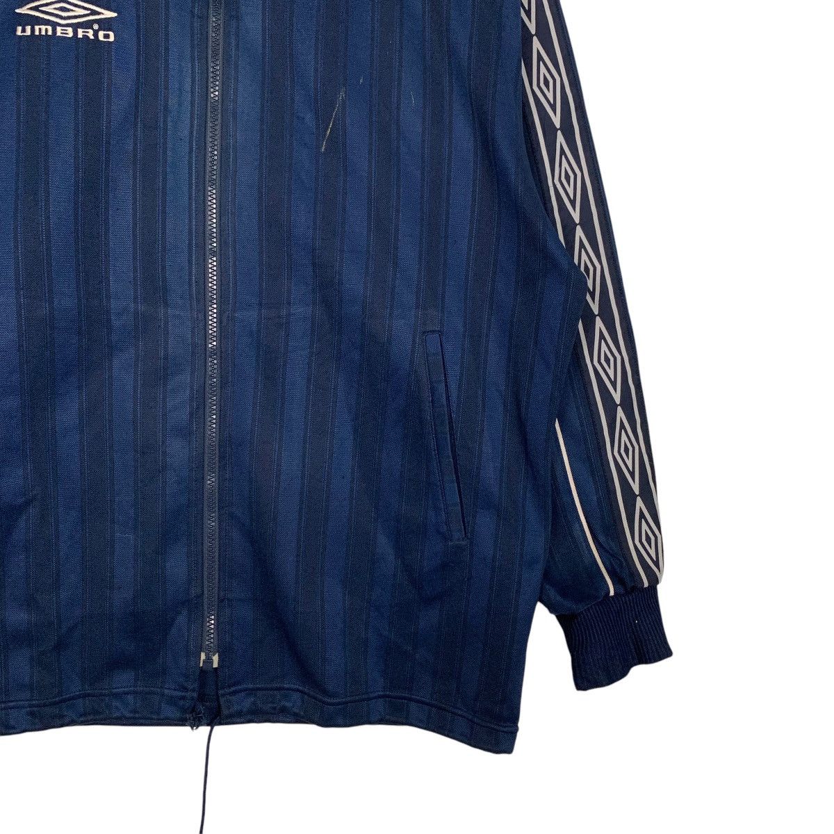 Umbro Vintage 90’s UMBRO Side Tape Striped Jacket #2799-C126 Size US S / EU 44-46 / 1 - 7 Thumbnail