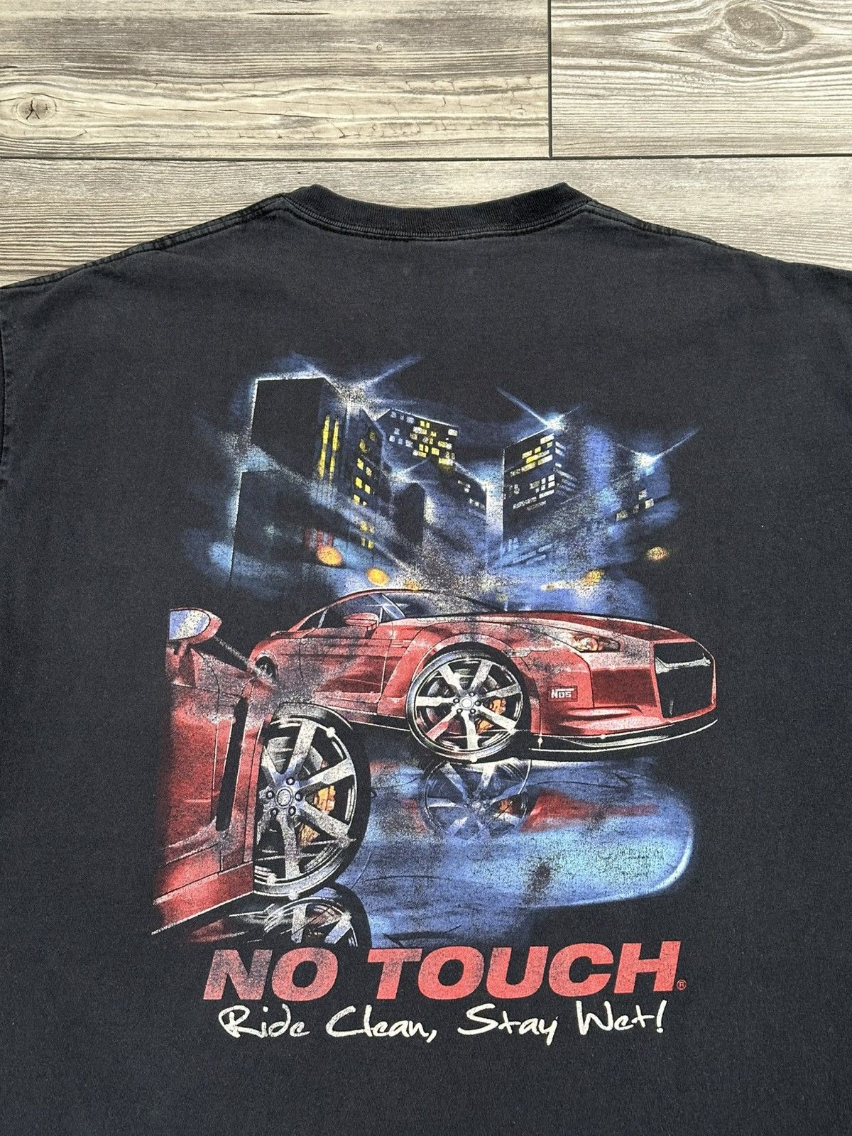 Vintage Vintage Y2K No Touch Ride Car T Shirt Size US XL / EU 56 / 4 - 4 Thumbnail