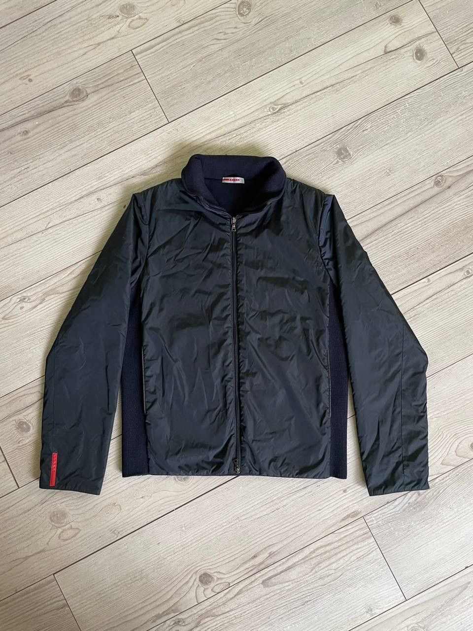 Prada Vintage Prada nylon jacket red tab Size US M / EU 48-50 / 2 - 4 Thumbnail