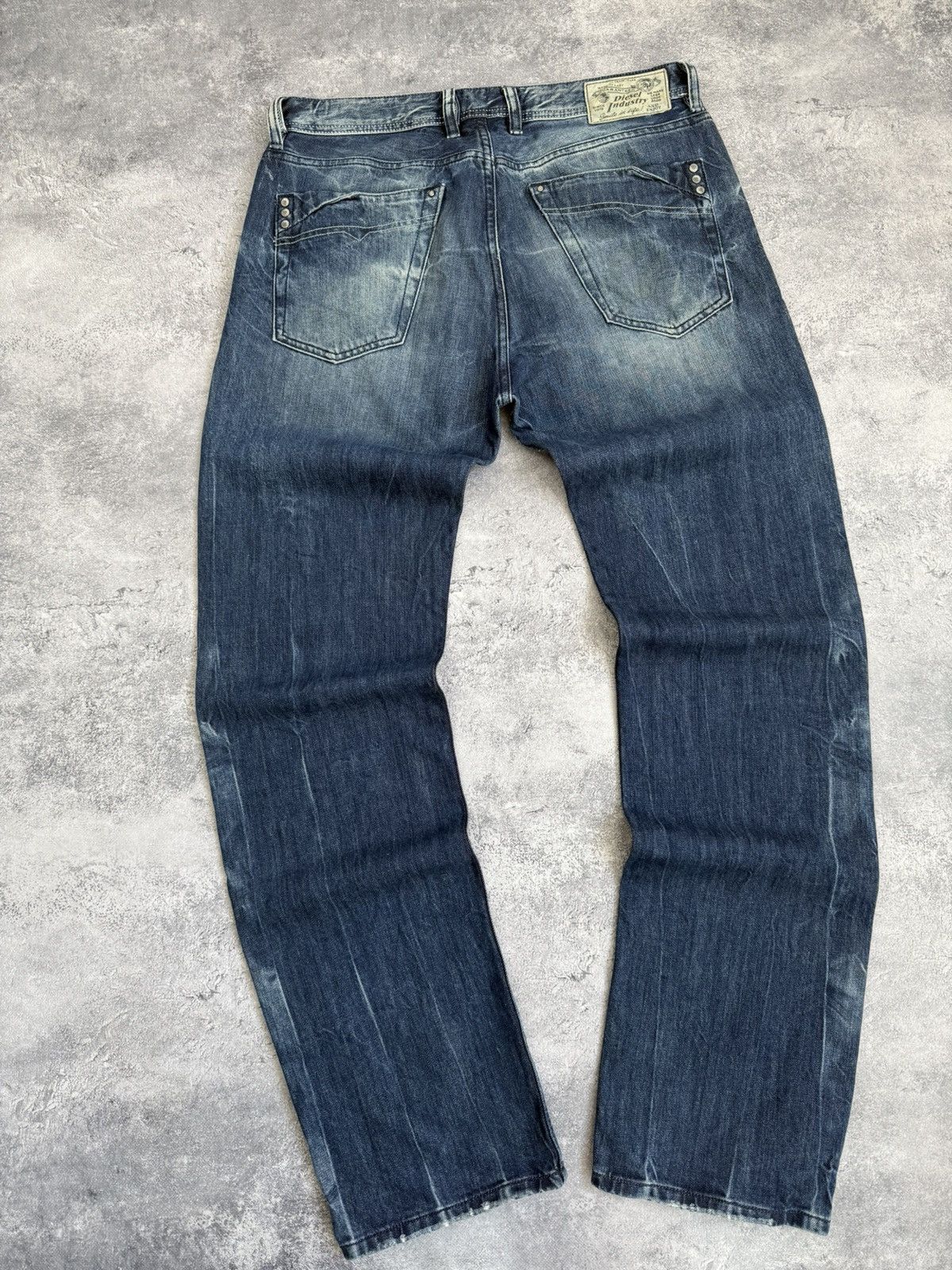 Diesel Vintage Diesel Denim Jeans Baggy Flared Bootcut Avant Garde Size US 33 - 20 Thumbnail