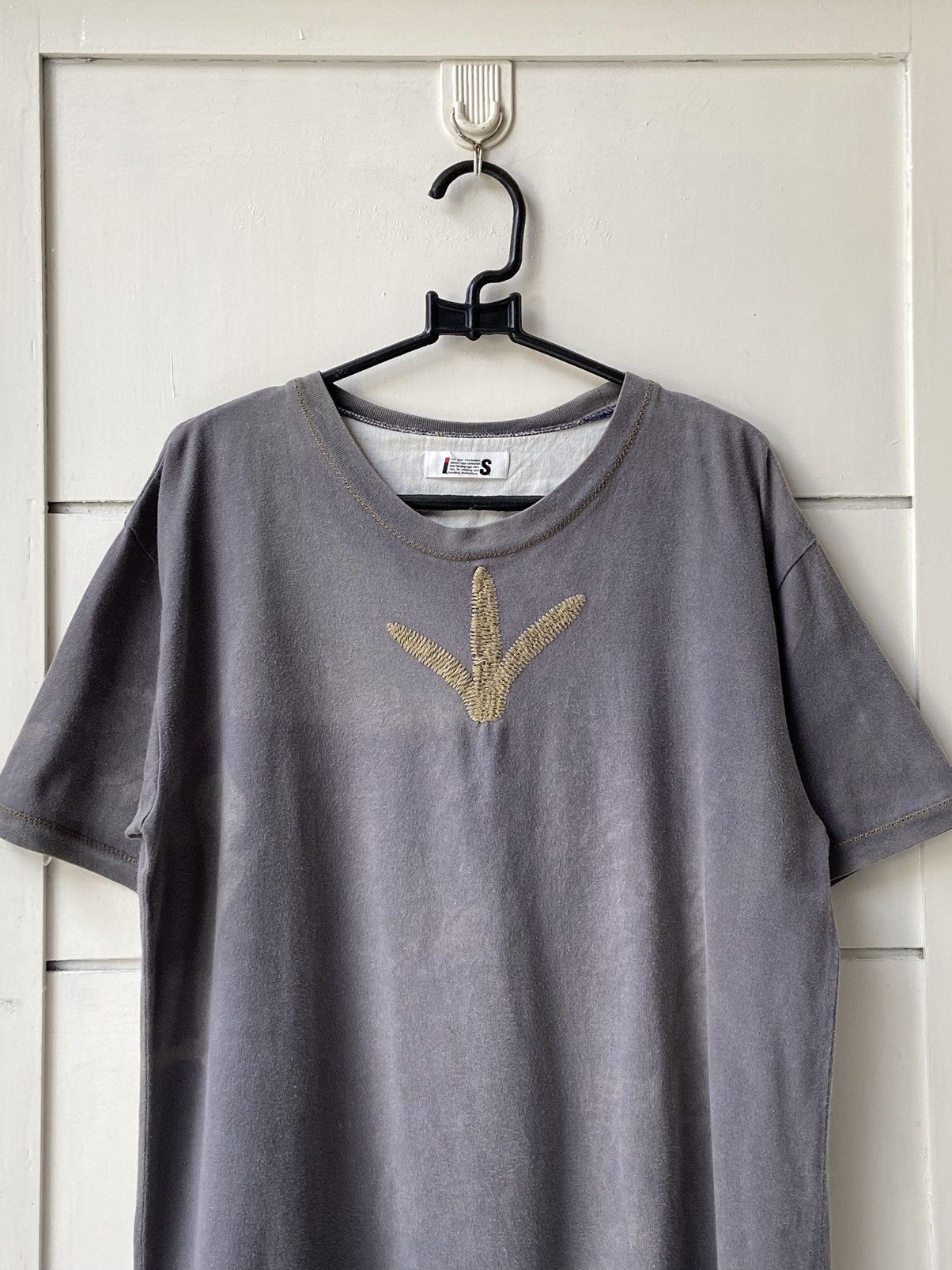 Issey Miyake IS ISSEY MIYAKE Grey T-shirt Size US S / EU 44-46 / 1 - 10 Thumbnail