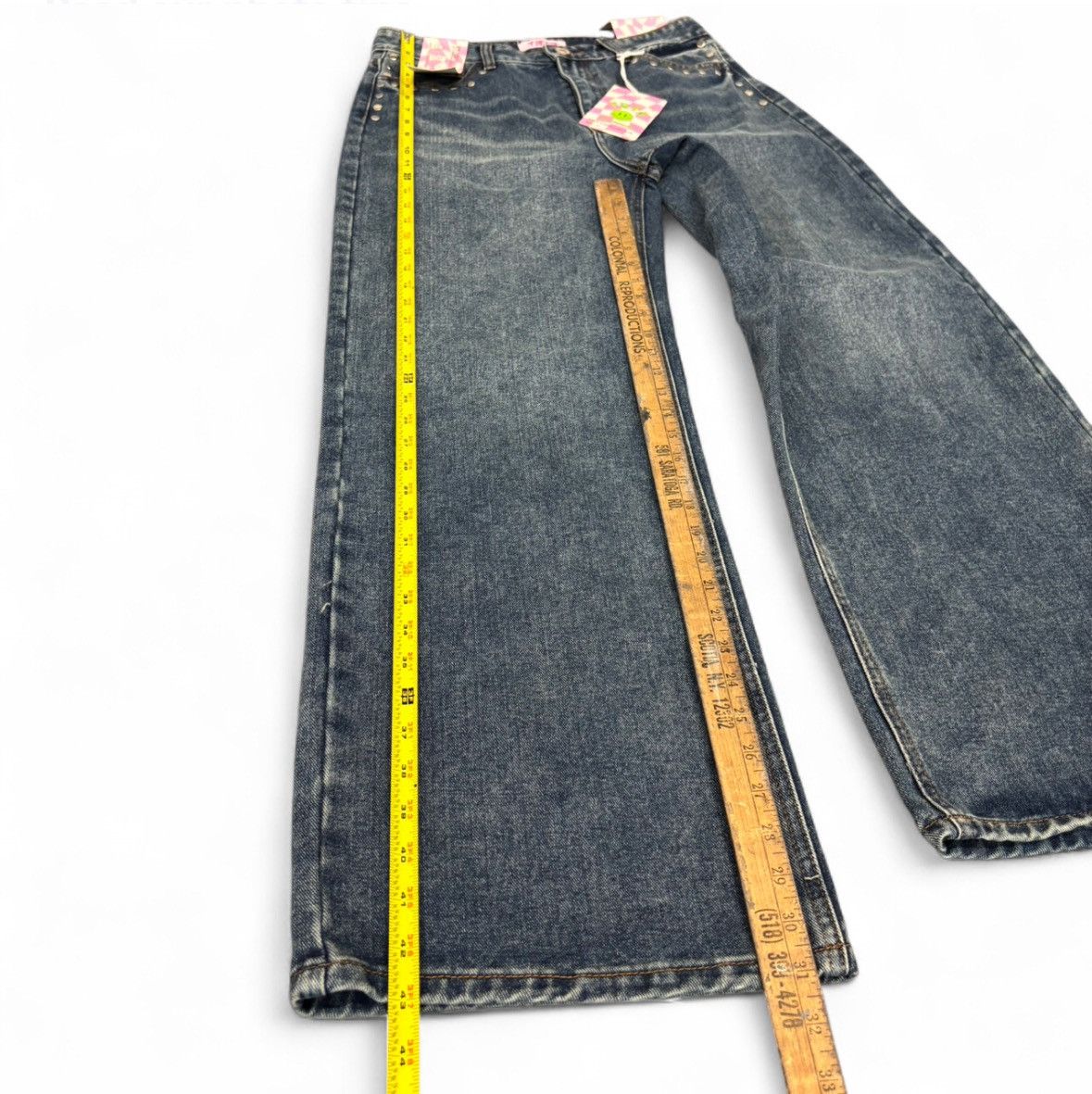 JNCO × Southpole TRYR Los Angeles Y2K Baggy Jeans Size 32" / US 10 / IT 46 - 6 Thumbnail