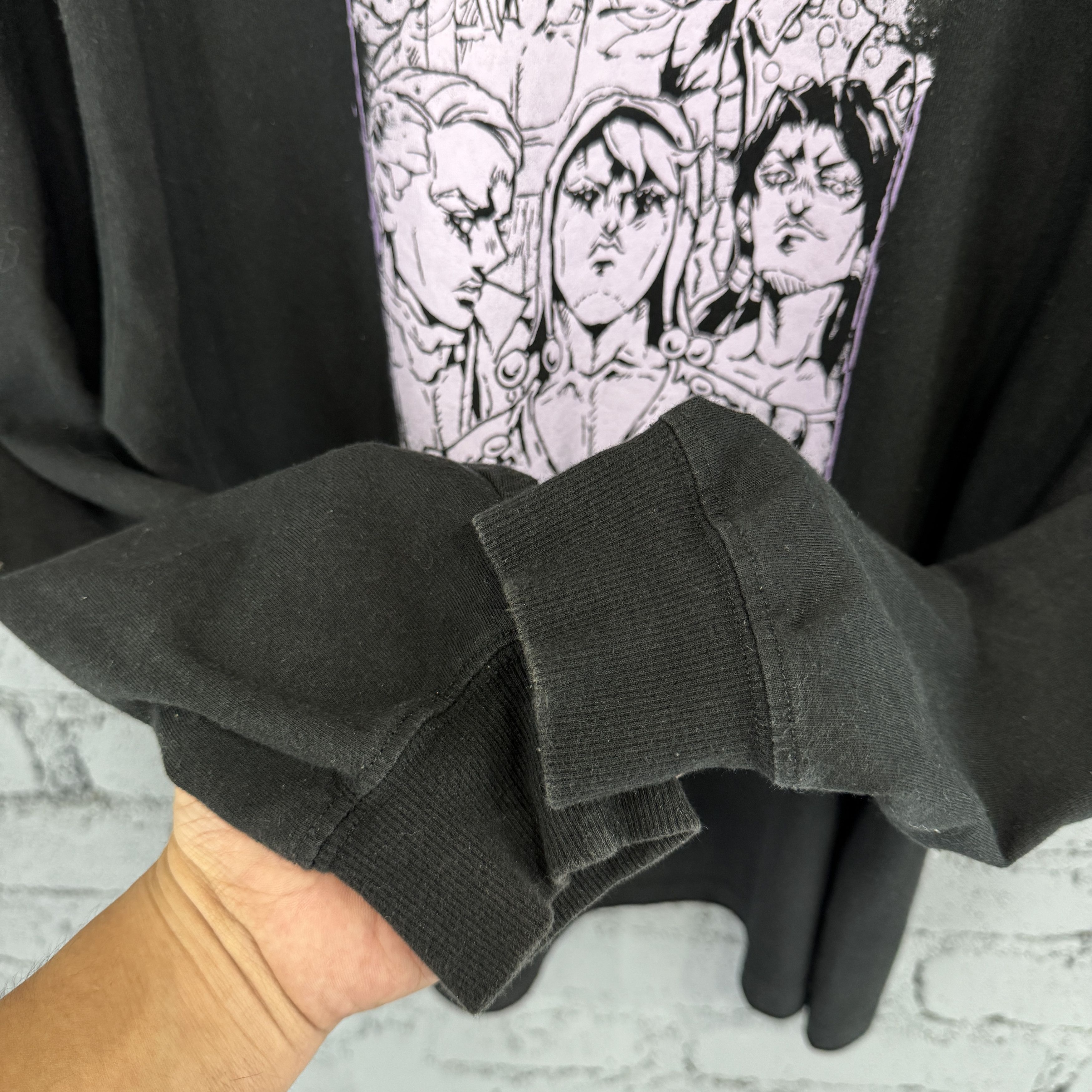 Anime Japanese Anime JOJO'S Bizarre Adventure Long Sleeve Tshirt Size US M / EU 48-50 / 2 - 7 Thumbnail