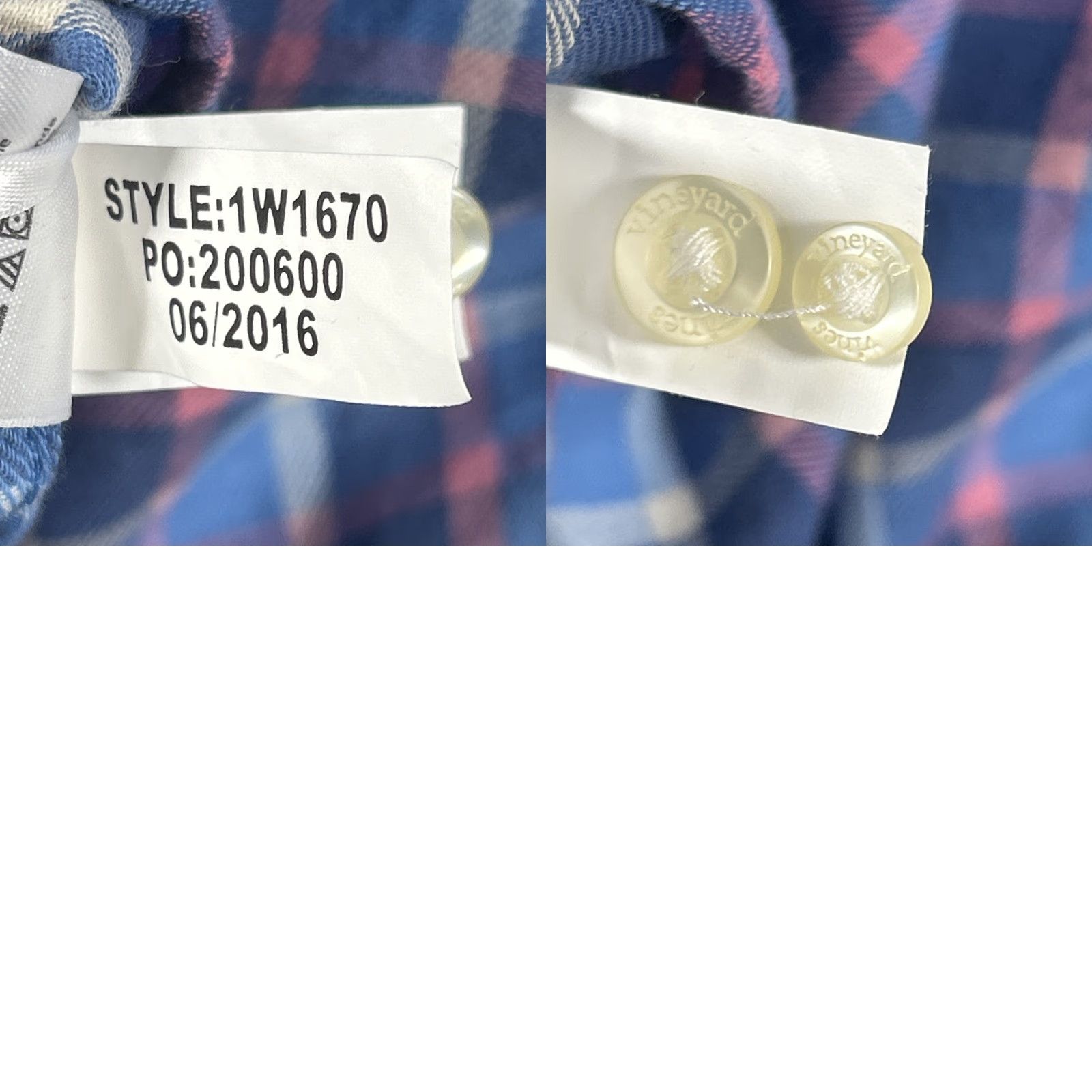 Vineyard Vines Vineyard Vines Crosby Shirt Shirt Button-Down L Blue Plaid Slim Fit Mens Long Sleeve Button-Up Size US L / EU 52-54 / 3 - 9 Thumbnail