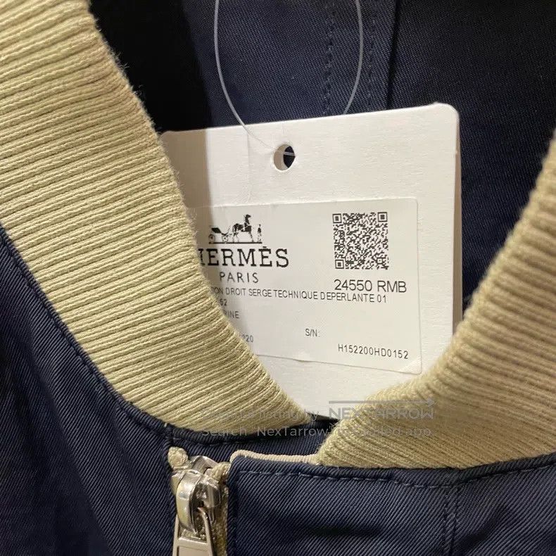 Hermes Hermes Jacket Coat - Deep Blue Size US L / EU 52-54 / 3 - 2 Thumbnail
