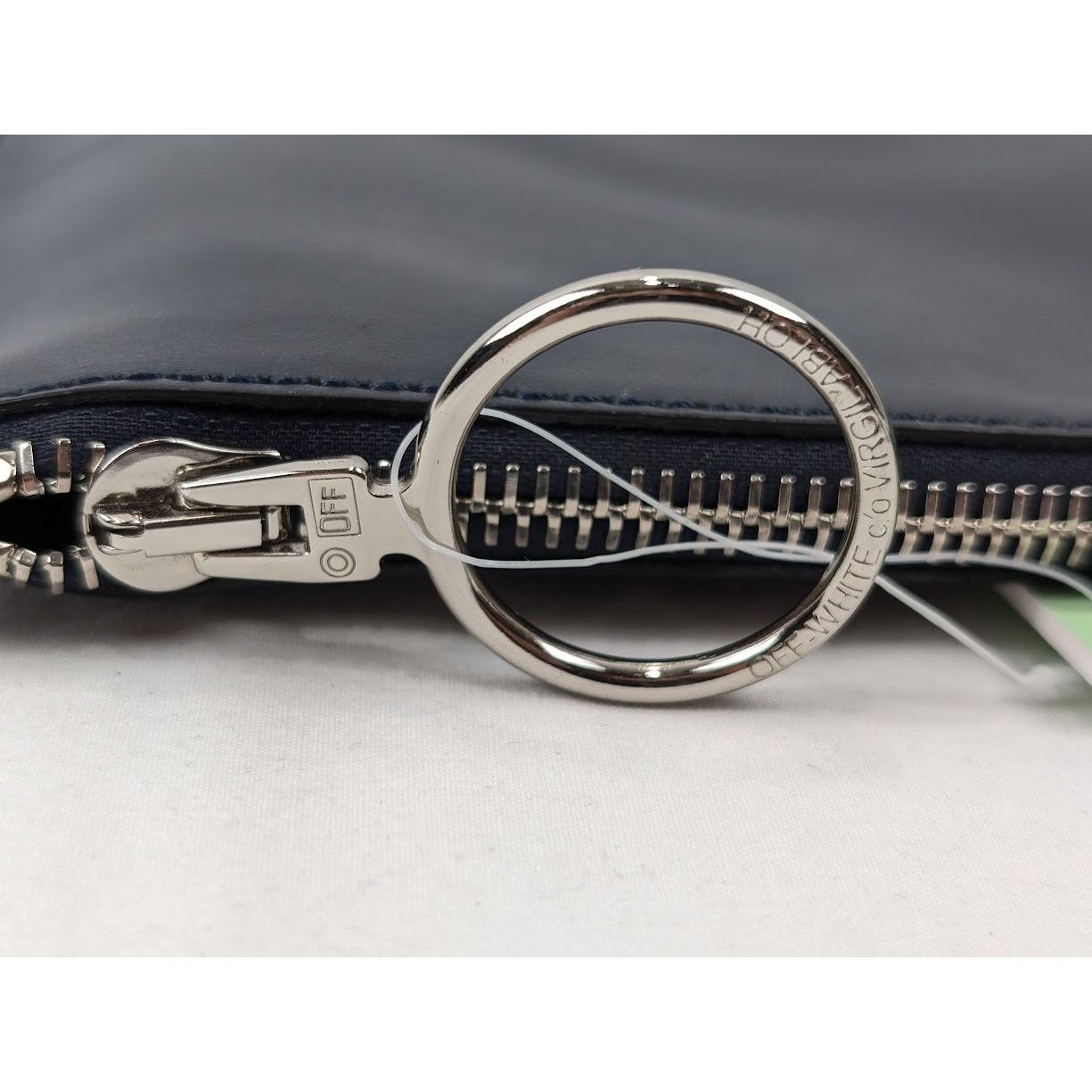 Off-White o1rshd1 Size: OS / Quote Flat Pouch In Dark Blue/Multi Size ONE SIZE - 11 Thumbnail