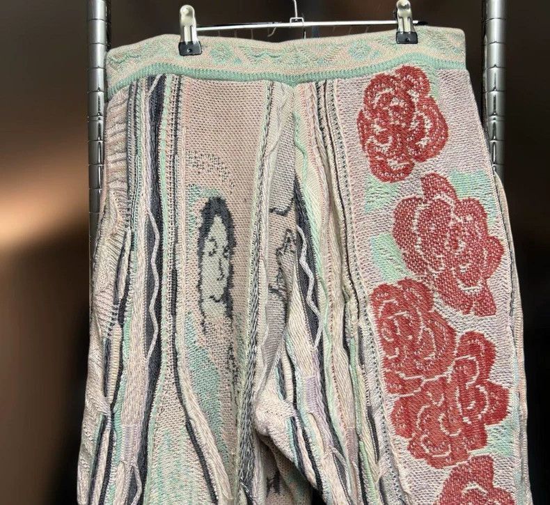 Kapital Kapital KAPITAL 7G Knit Virgin Maria Gaudy Sweatpants-2507 Size US 34 / EU 50 - 4 Thumbnail