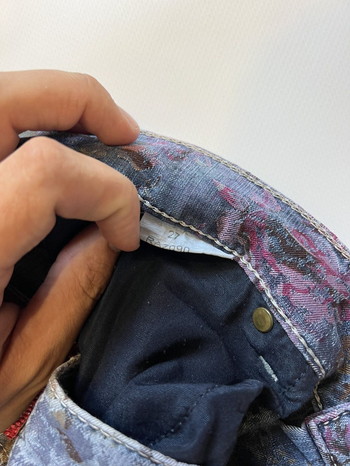Versace Versace Purple Pants Womens Size 27" / US 4 / IT 40 - 8 Thumbnail