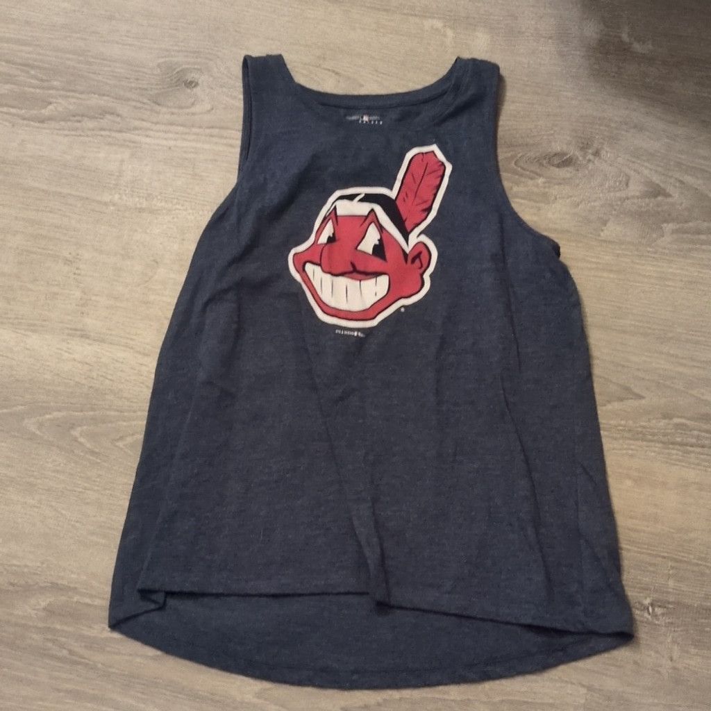 MLB General merchandise Cleveland Indiana tank top size small Size XS / US 0-2 / IT 36-38 - 1 Thumbnail