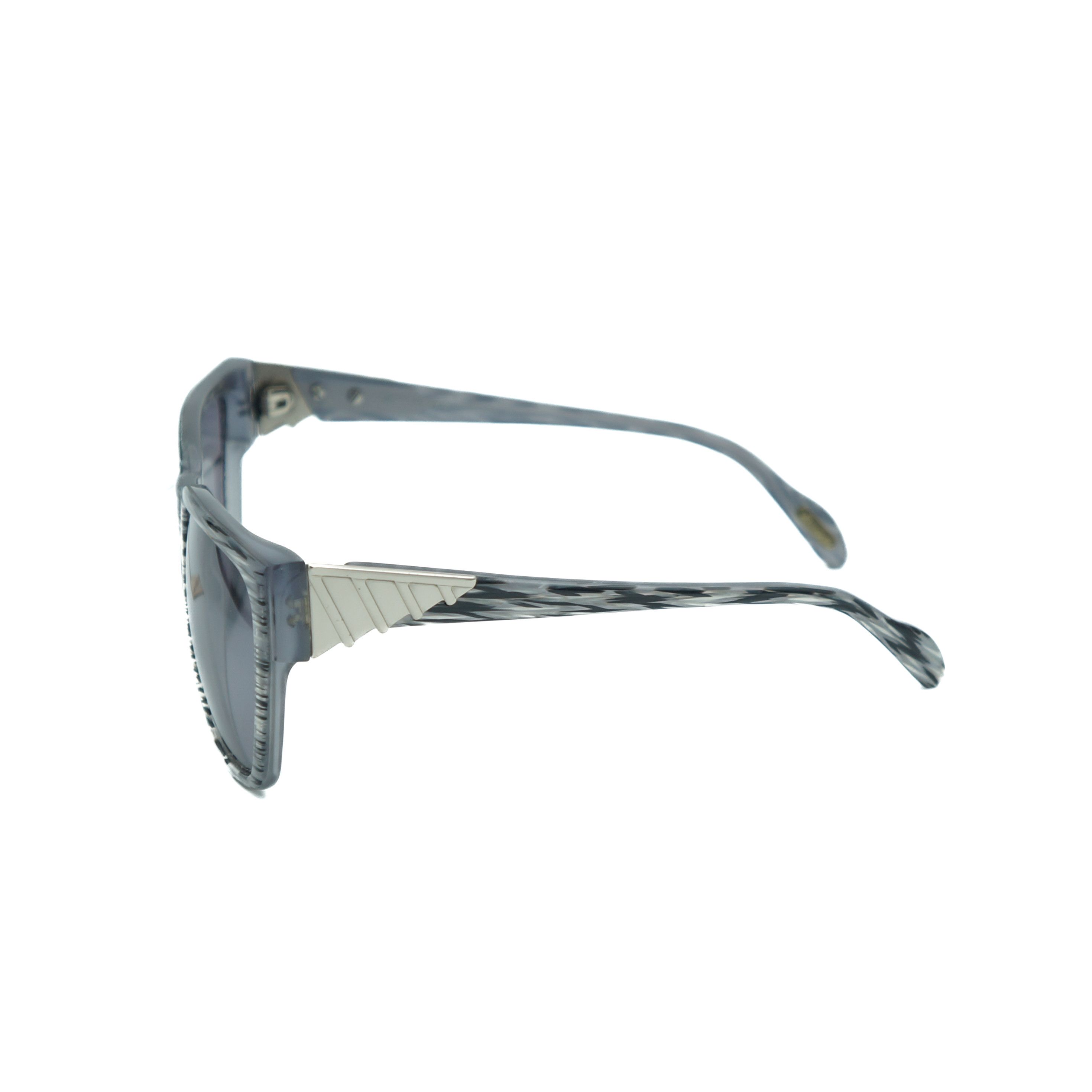 Vintage GIANNI VERSACE Mod 486 Women Silver Sunglasses Vintage 90s Size ONE SIZE - 3 Thumbnail