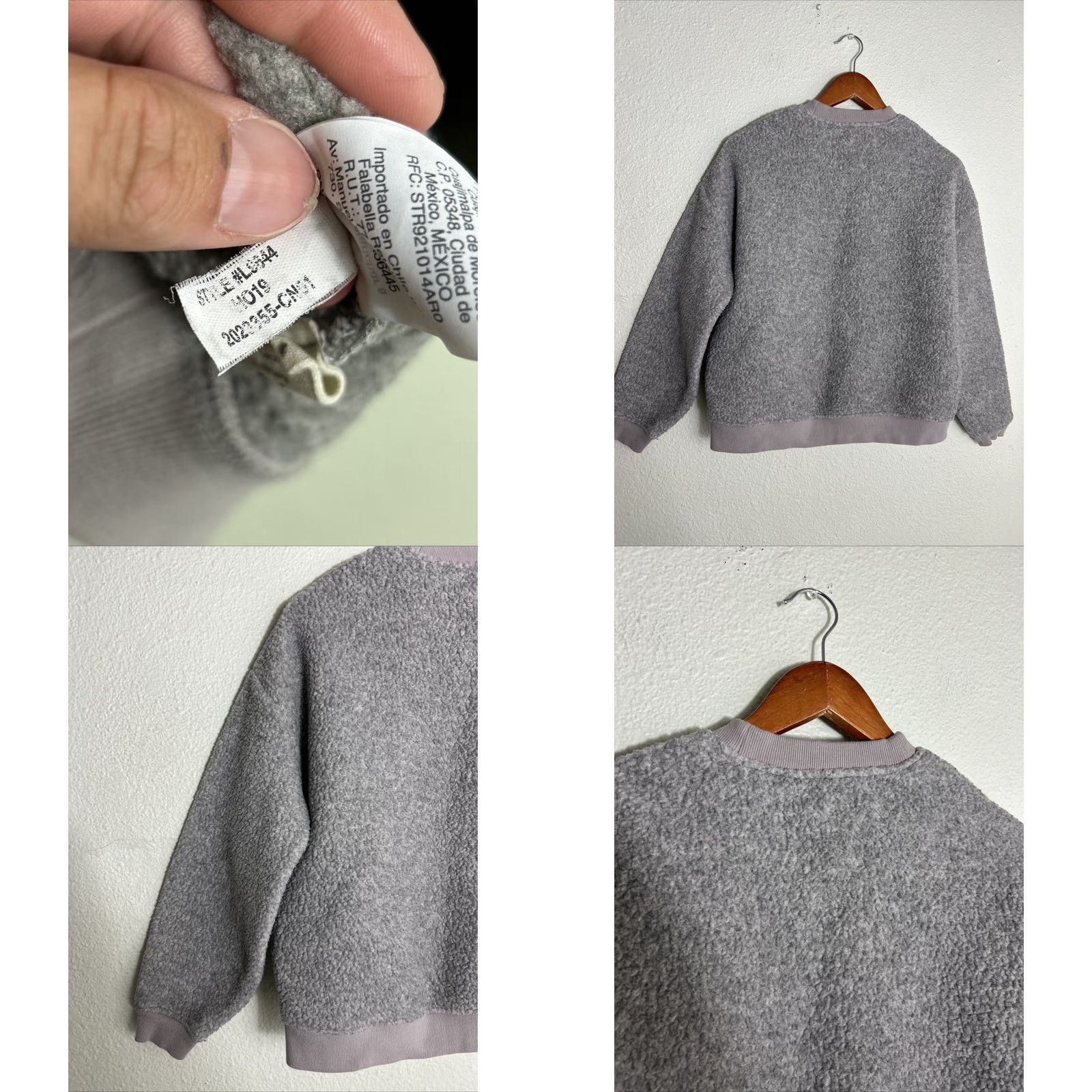 Madewell Madewell Sweatshirt Crewneck Fleece Pullover Polartec Small Gray Women Pocket Size S / US 4 / IT 40 - 9 Thumbnail