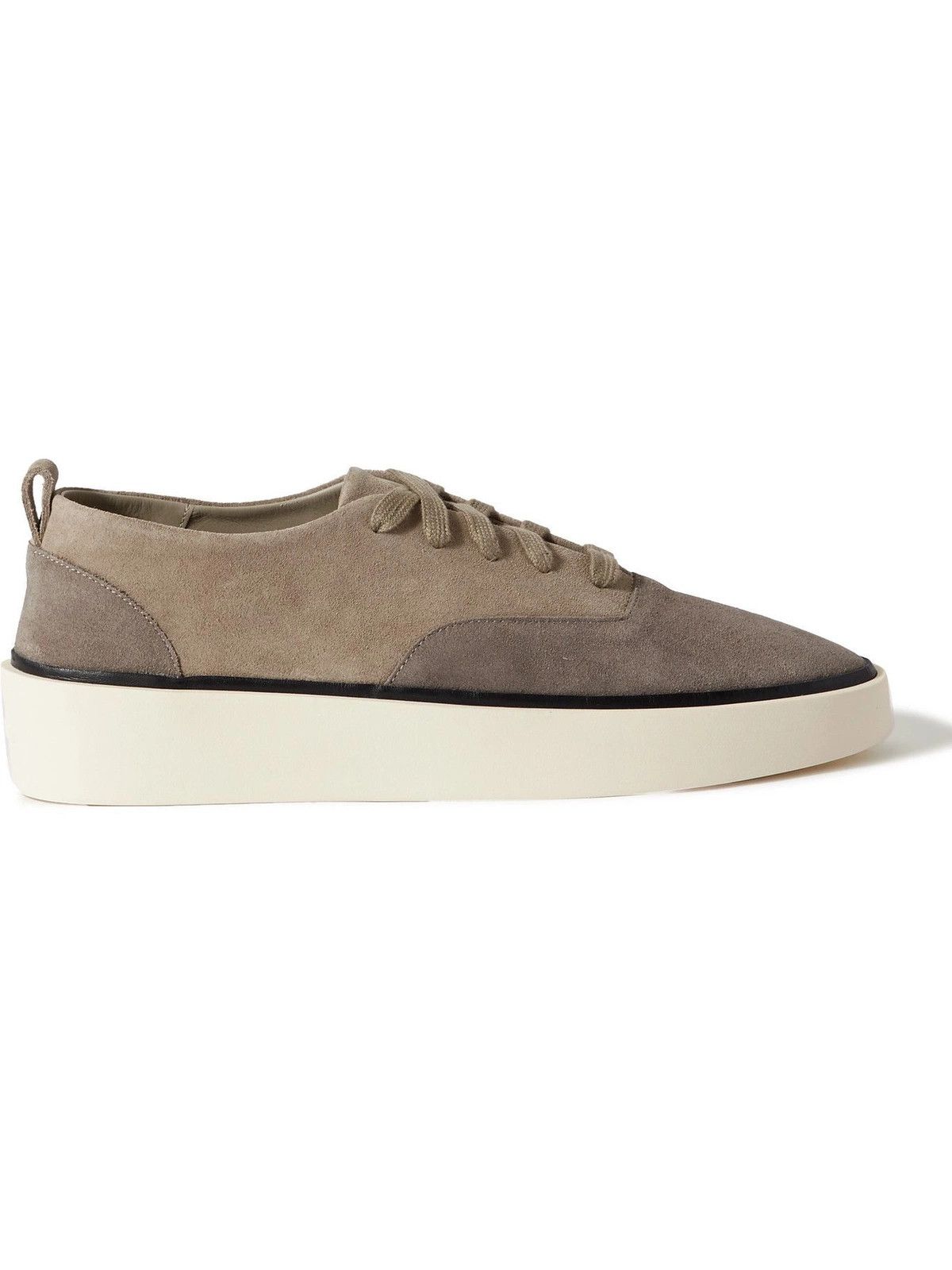 Fear of God o1y0125 Low-Top Sneakers in Grey/Beige Size US 5 / EU 37 - 1 Thumbnail