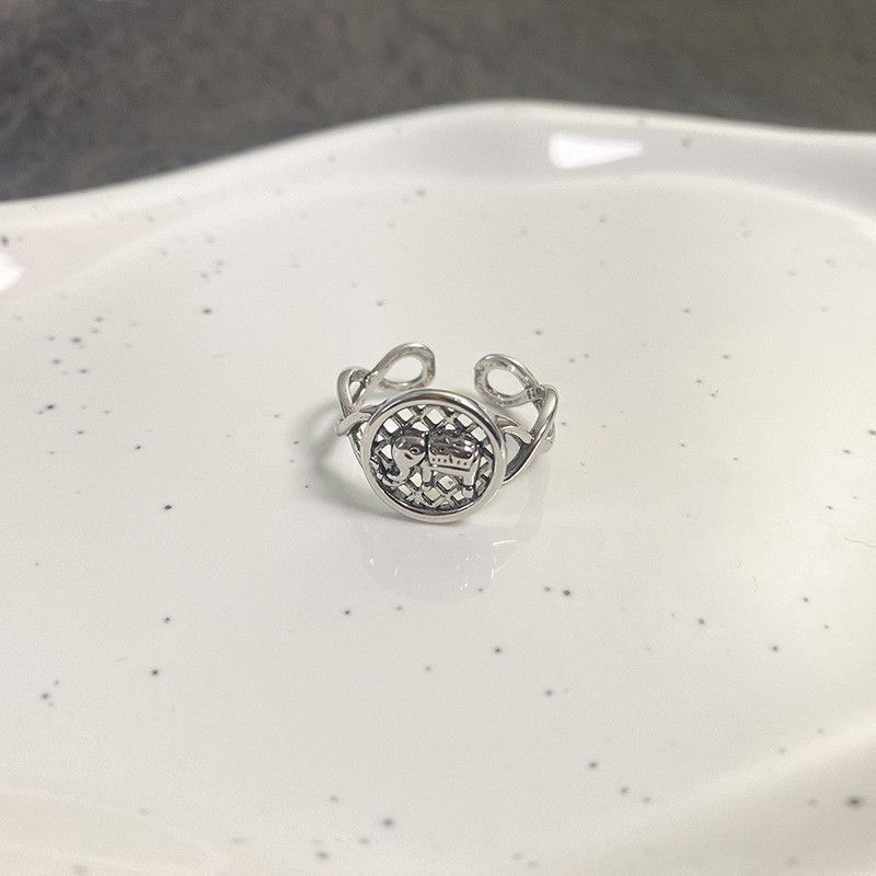 Jewelry Hip-hop Jewelry Rings Open Size Chrome Ring (Size 7-13) Size ONE SIZE - 6 Thumbnail
