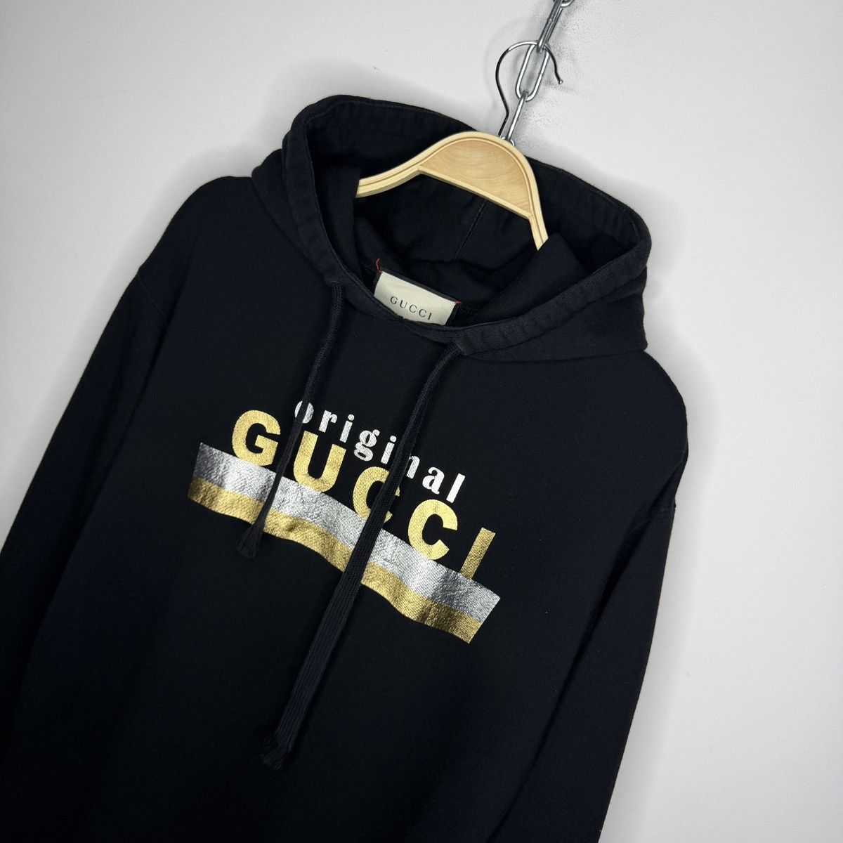 Gucci Gucci Original Hoodie Long Sweatshirt Black Size S / US 4 / IT 40 - 4 Thumbnail