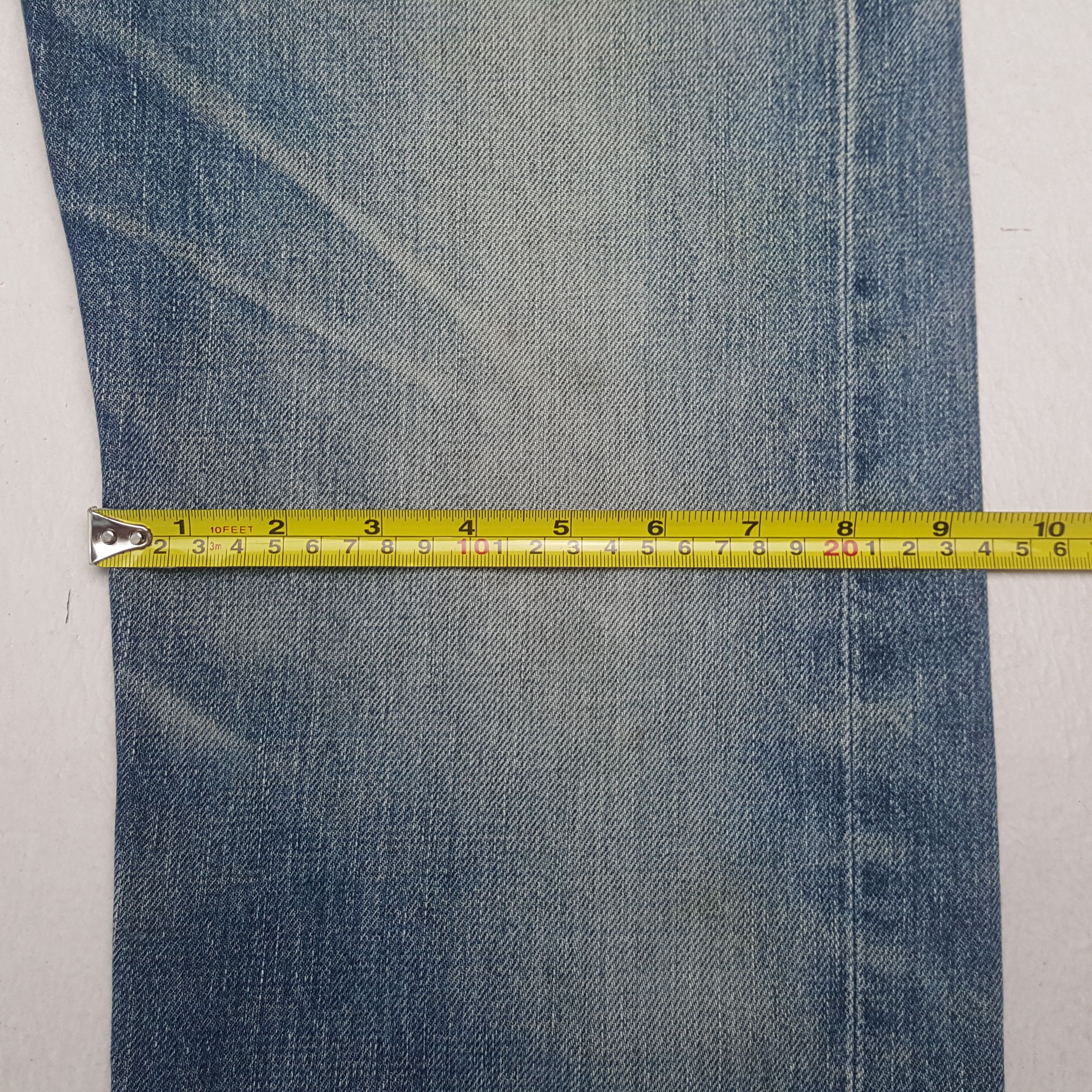 Evisu Evis Japanese Brand Streetwear Custom Daicock Jeans C297N6 Size US 27 - 10 Thumbnail