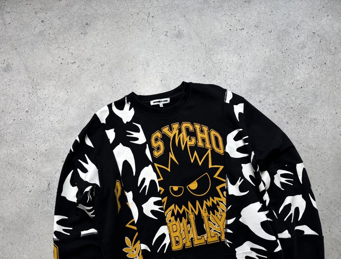 Alexander McQueen Alexander McQueen MCQ Psycho Big Logo Sweatshirt Y2K Size US S / EU 44-46 / 1 - 5 Thumbnail