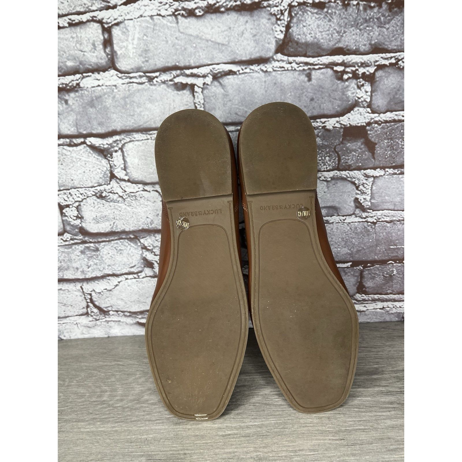 Lucky Brand Lucky Brand Canyen Loafer Brown Leather Slip On Almond Toe S Size US 10 / IT 40 - 9 Thumbnail